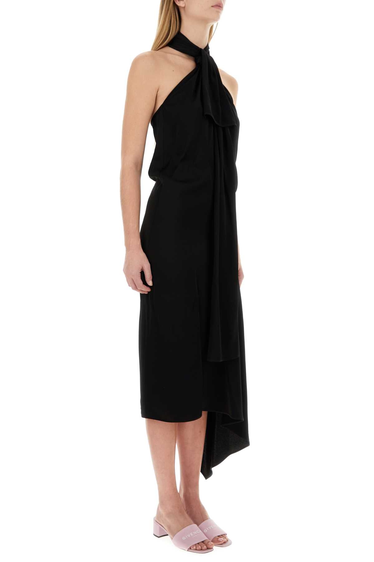 Givenchy Women Black Crepe Dress