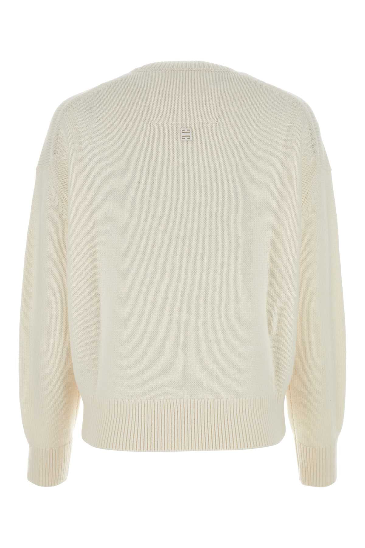 Givenchy Women Ivory Cashmere Sweater