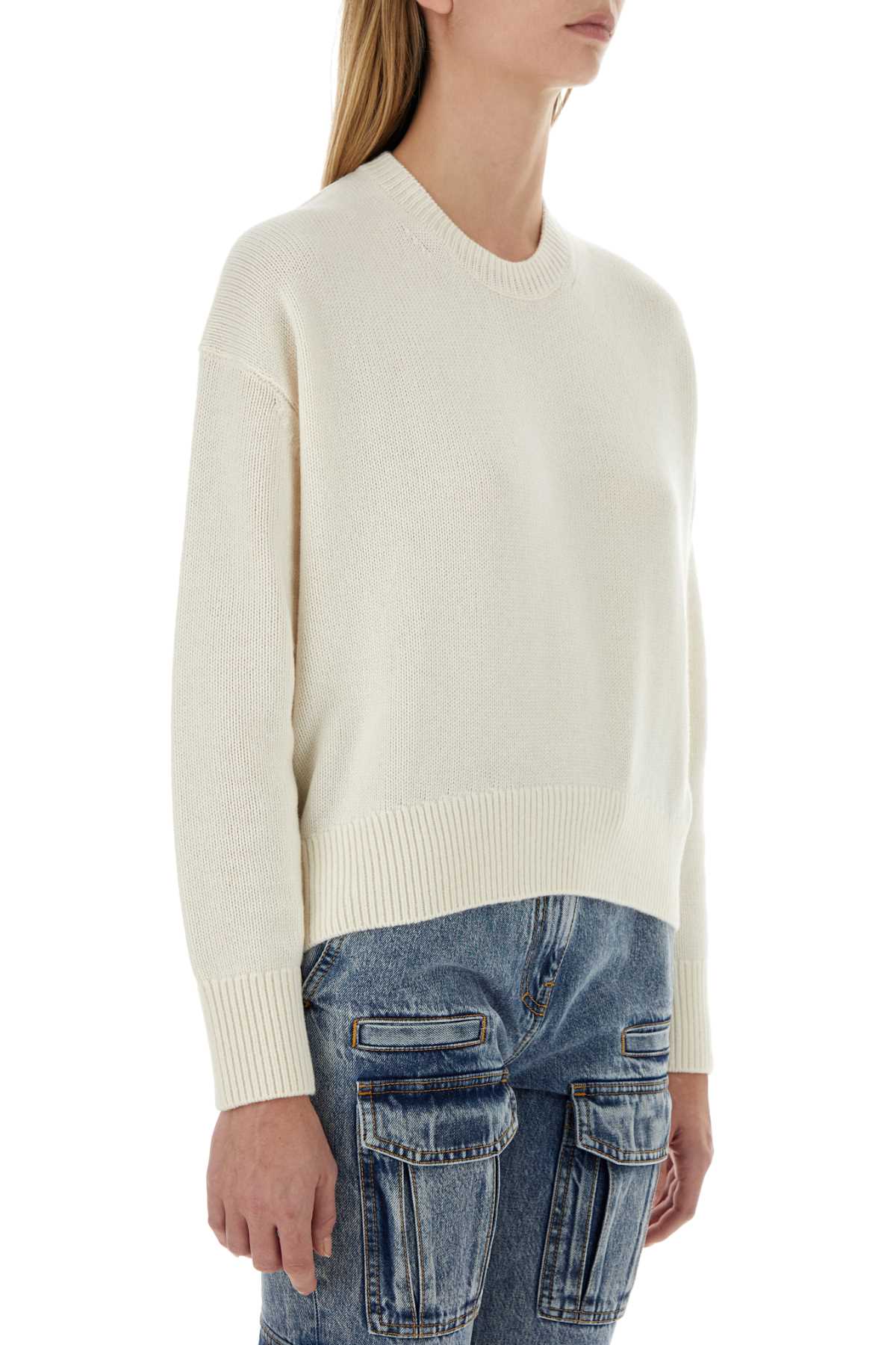 Givenchy Women Ivory Cashmere Sweater