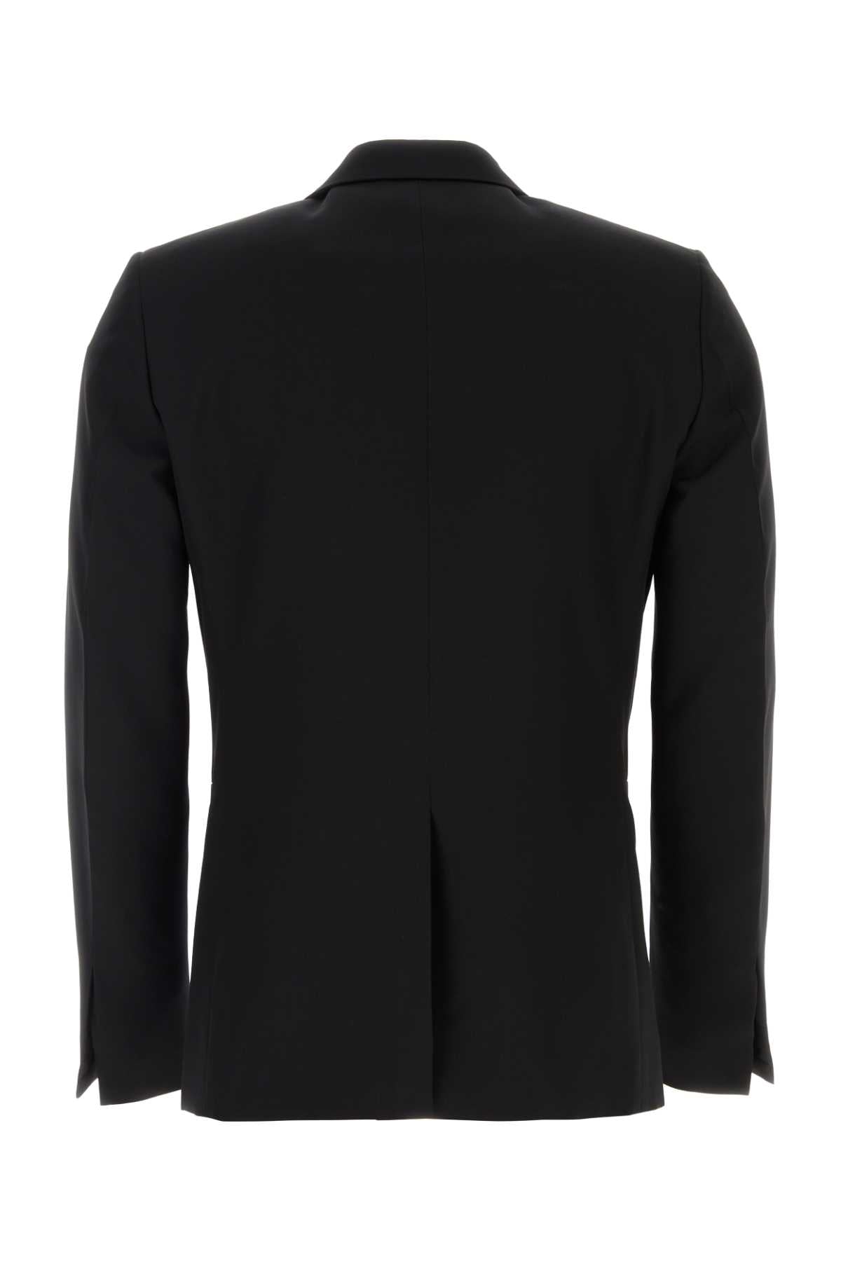 Givenchy Men Black Wool Blazer