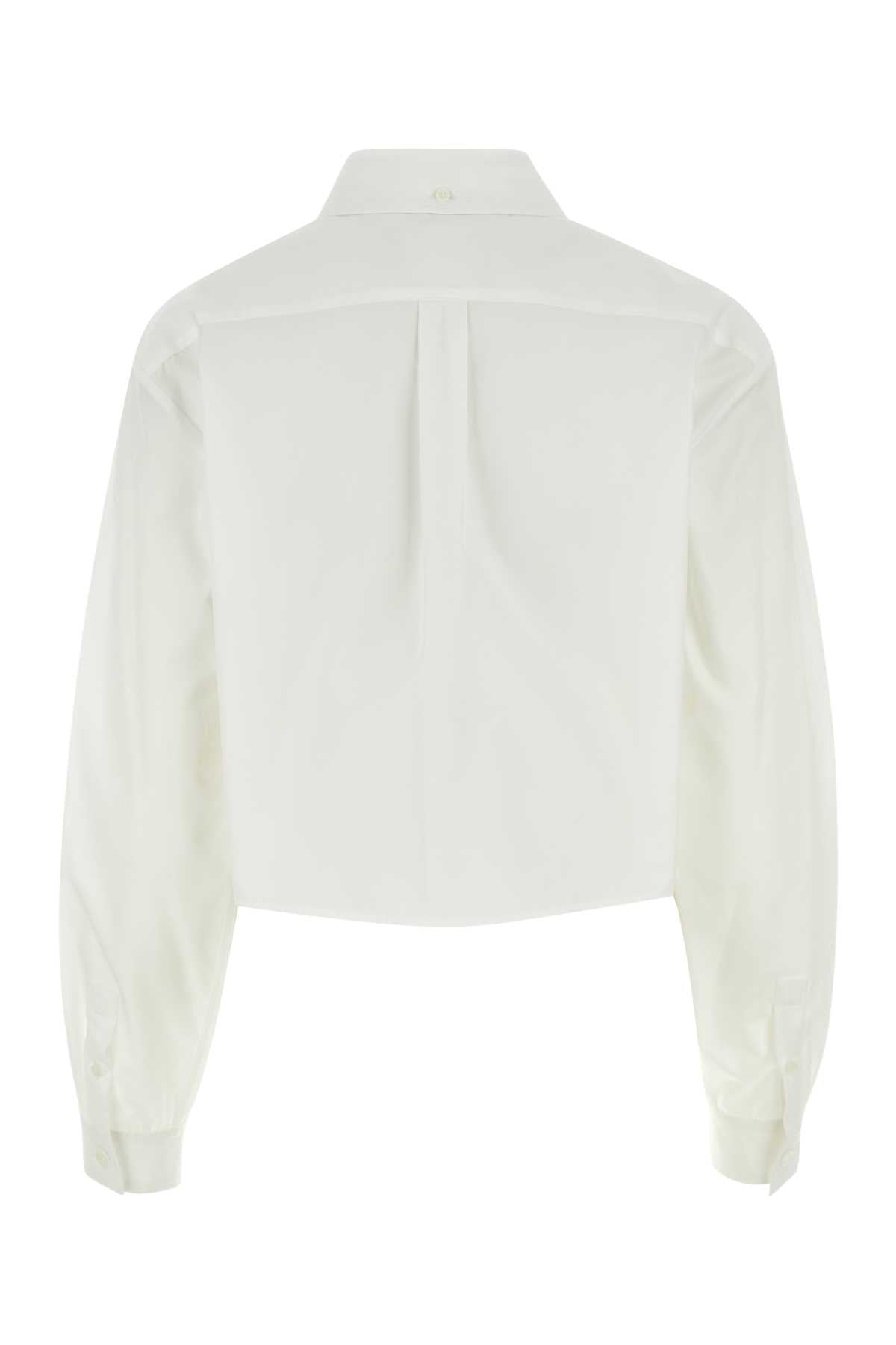 Givenchy Women White Poplin Shirt