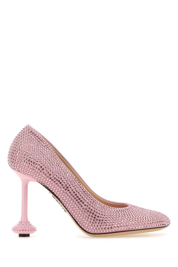 Loewe Women Embellished Leather Toy Pumps