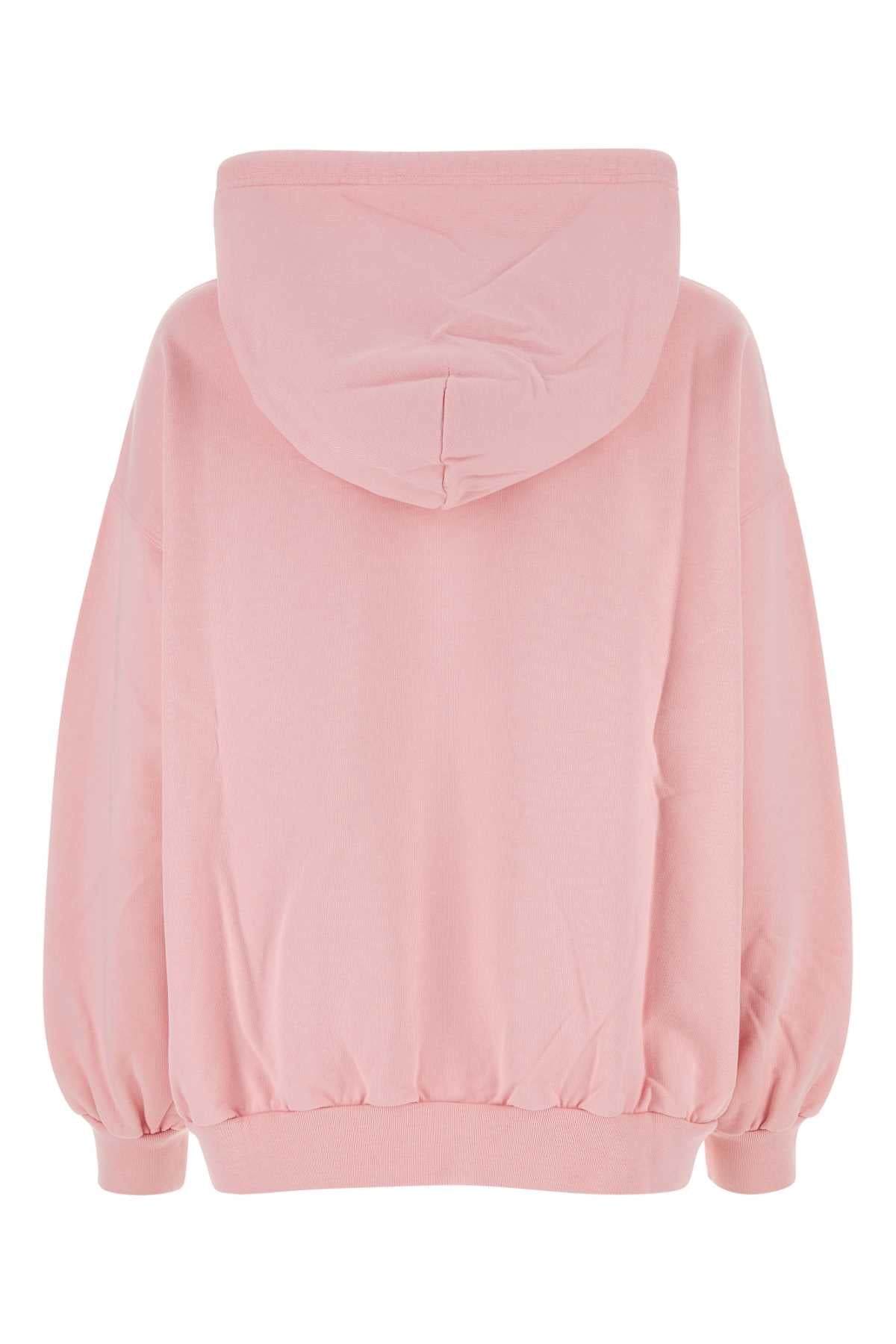 Versace Women Pink Cotton Sweatshirt