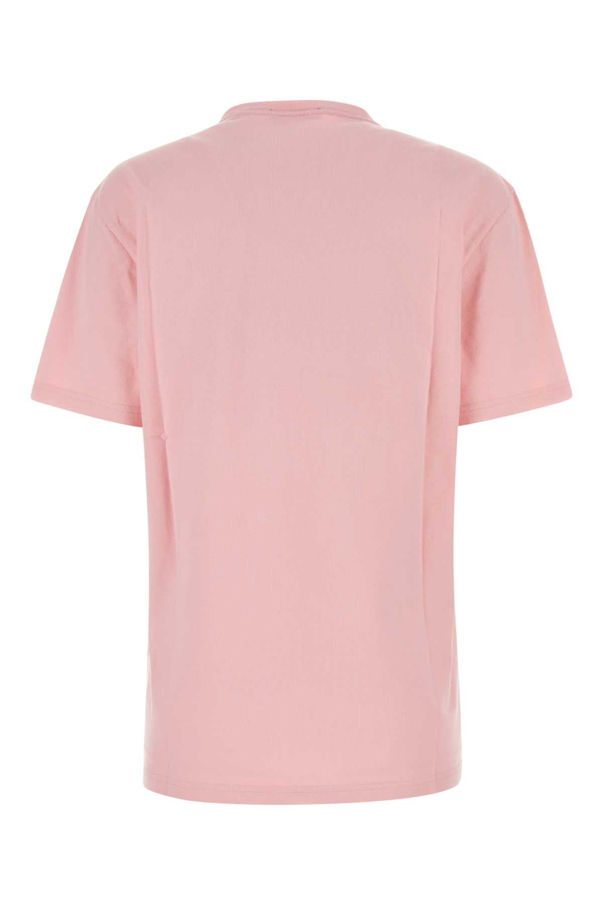 Versace Women Pink Cotton T-Shirt