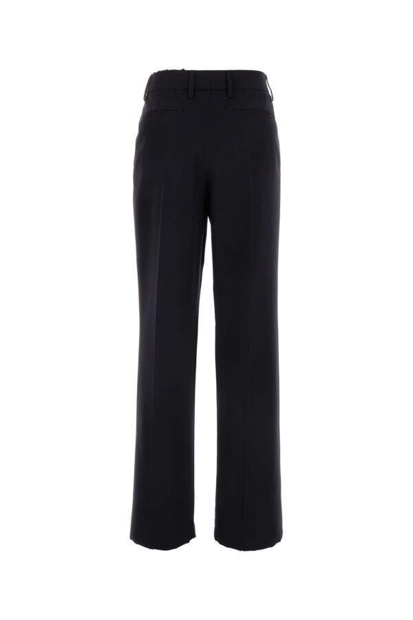 Prada Women Black Gabardine Pant