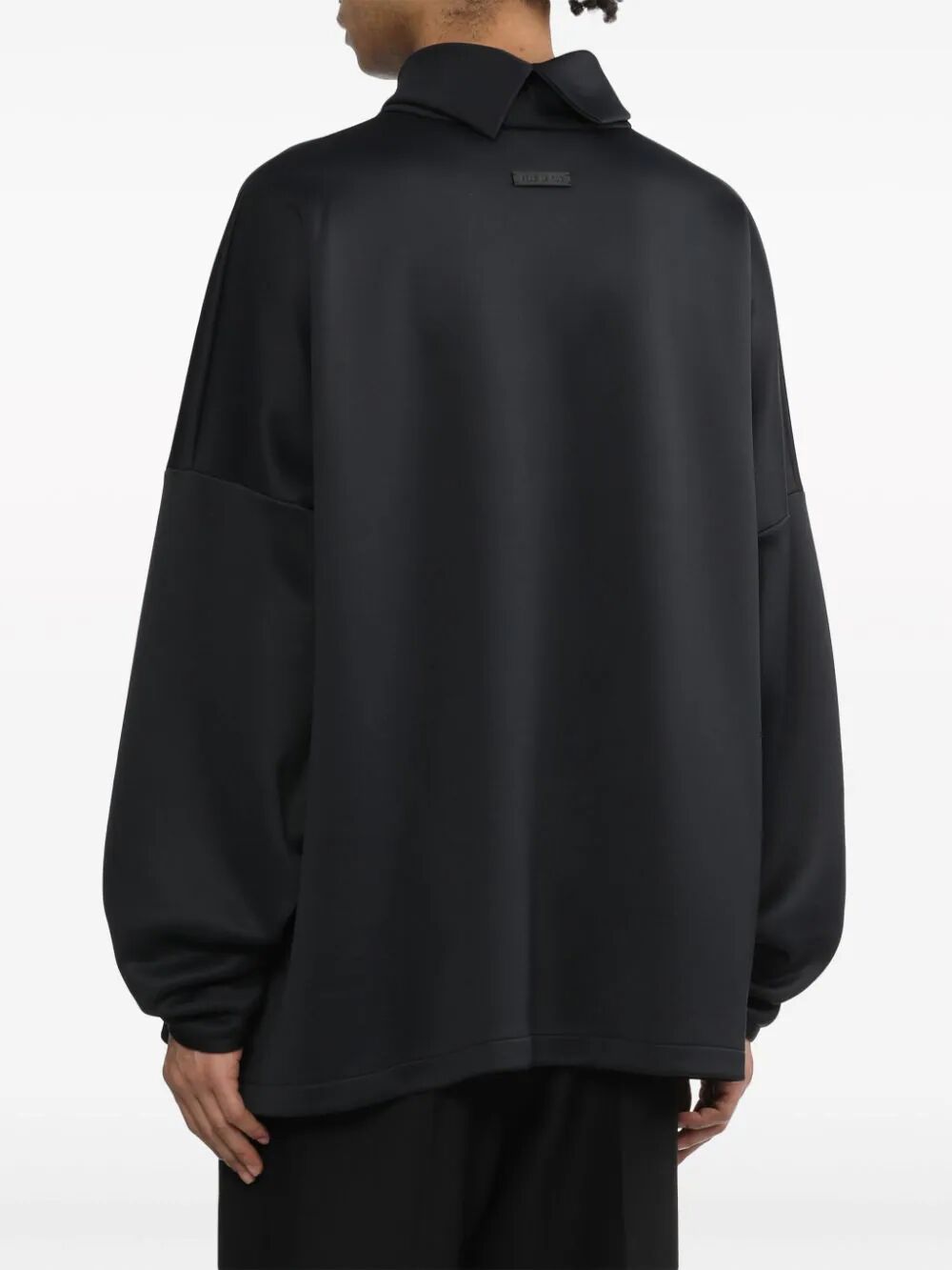 Fear Of God Men Split High Neck Ls Top