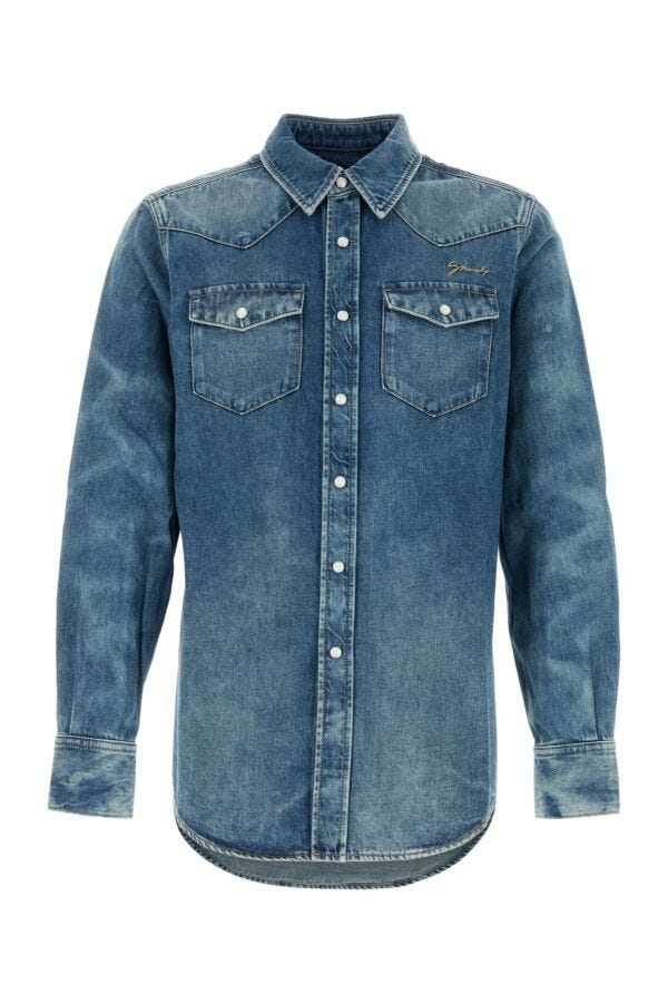 Givenchy Men Denim Shirt