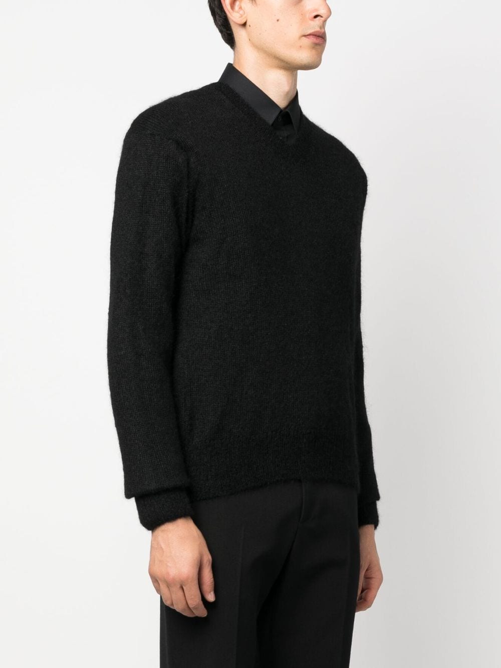 Tom Ford Men Mohair Blend Is V Neck