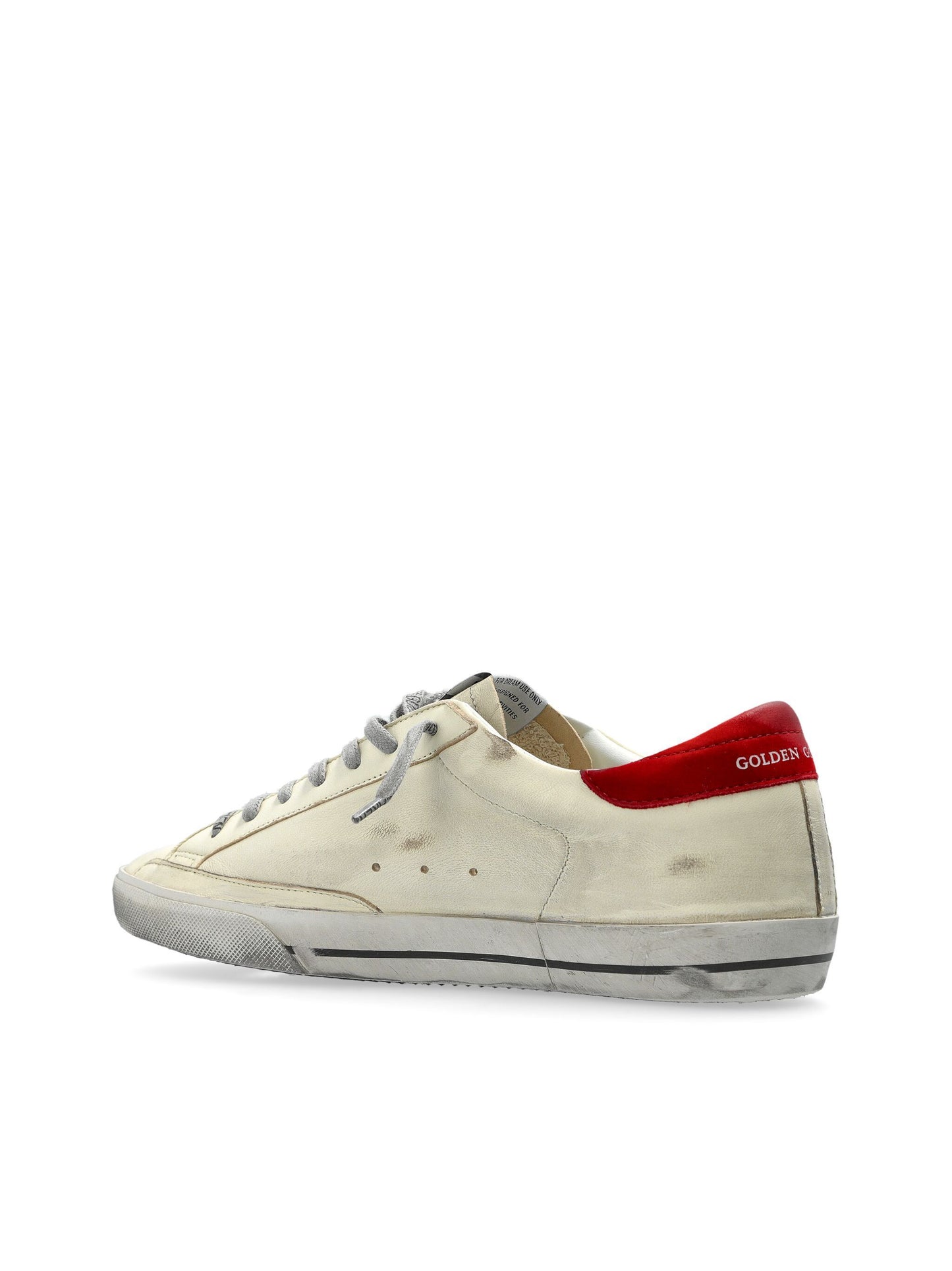 Golden Goose Men Super Star Nappa Upper Leather Star Nabuk Heel Metal Lettering