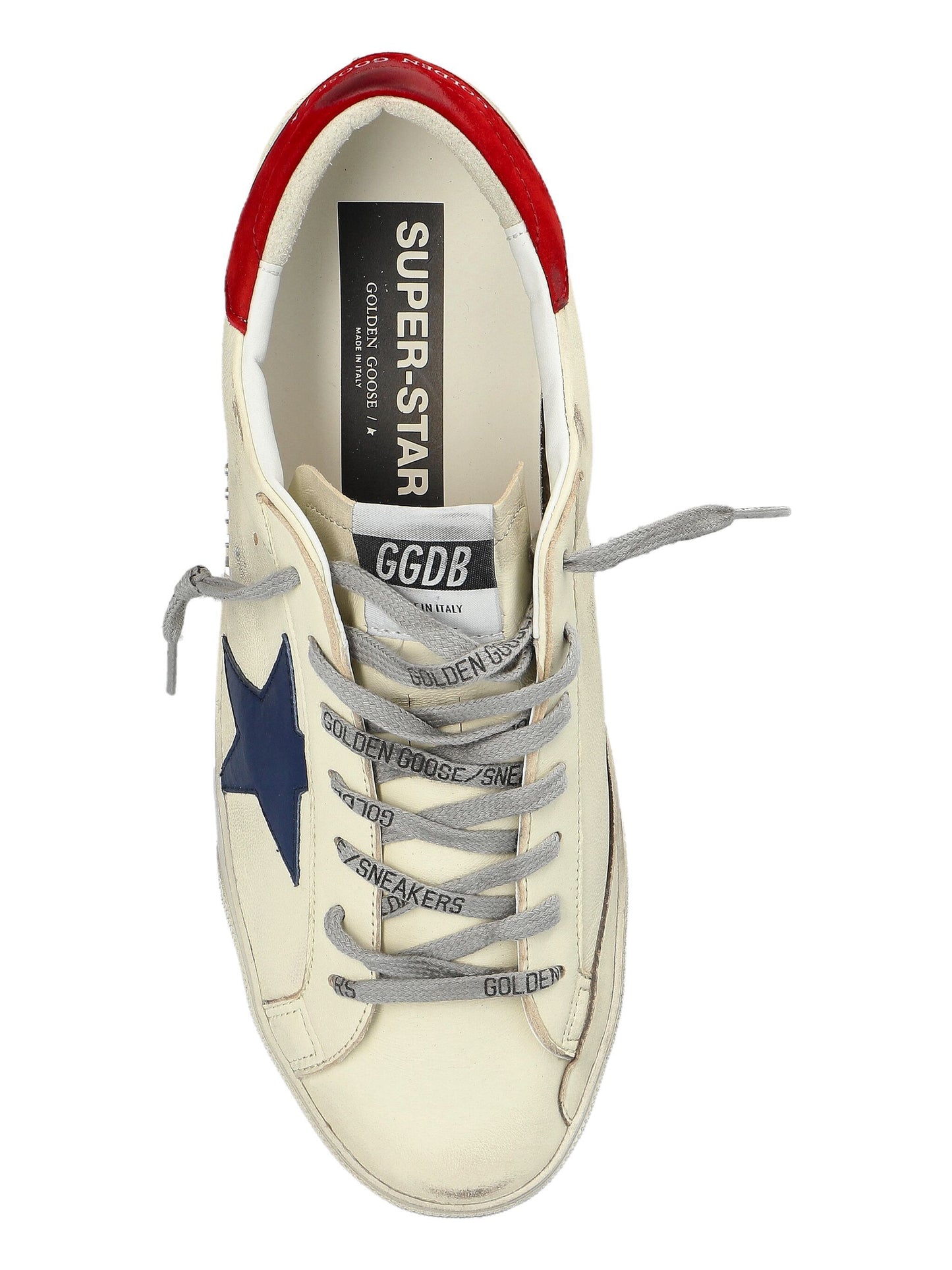 Golden Goose Men Super Star Nappa Upper Leather Star Nabuk Heel Metal Lettering