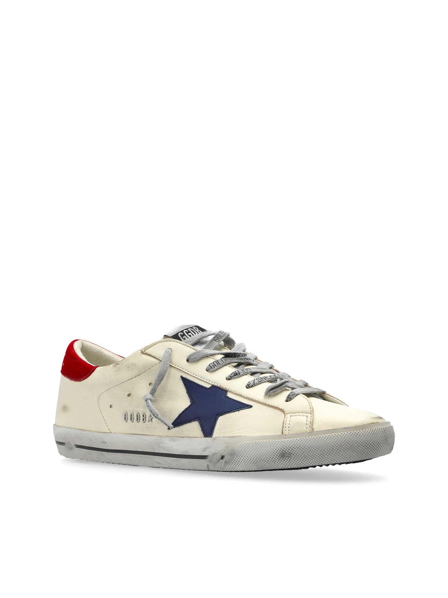 Golden Goose Men Super Star Nappa Upper Leather Star Nabuk Heel Metal Lettering