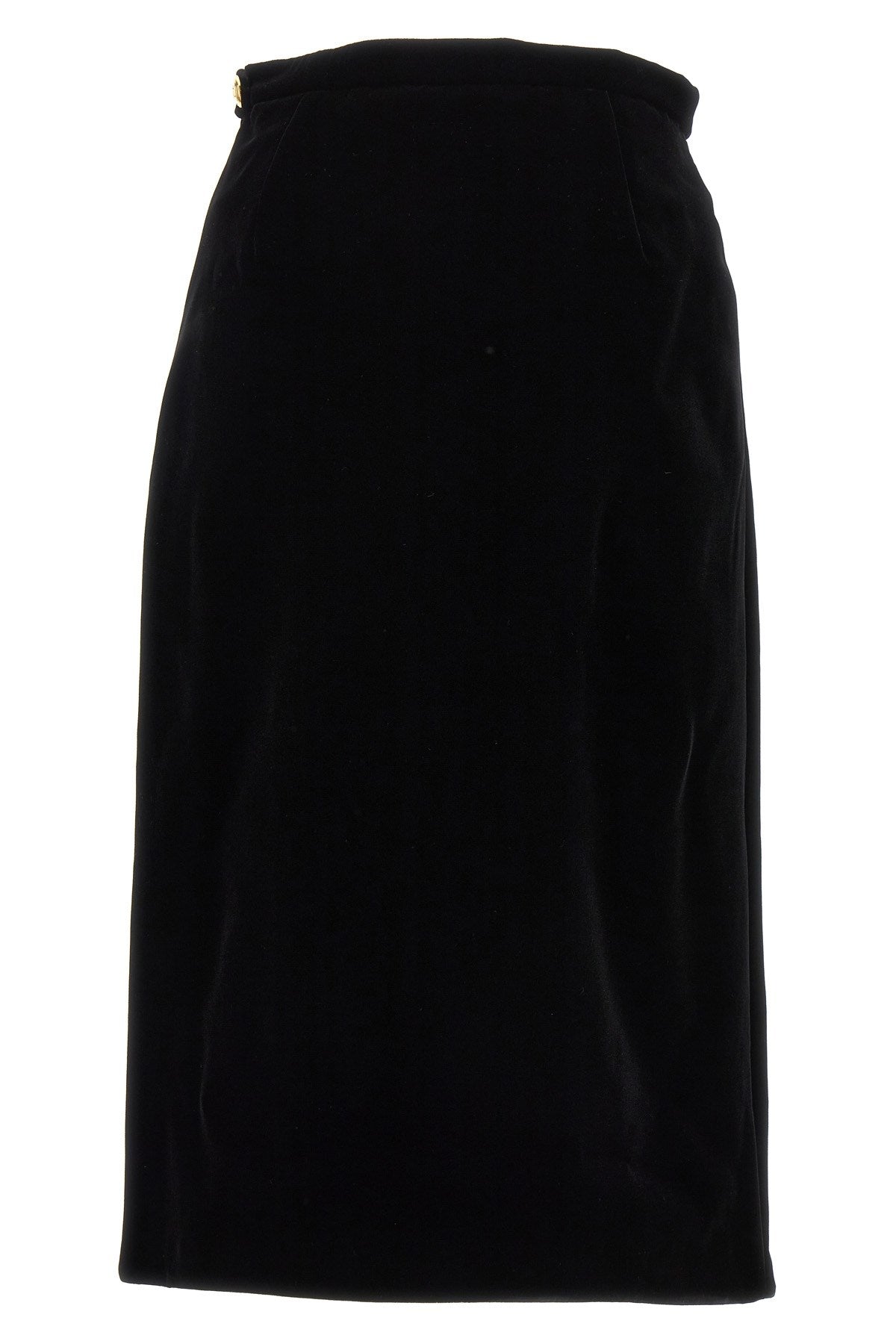 Gucci Women Velvet Midi Skirt