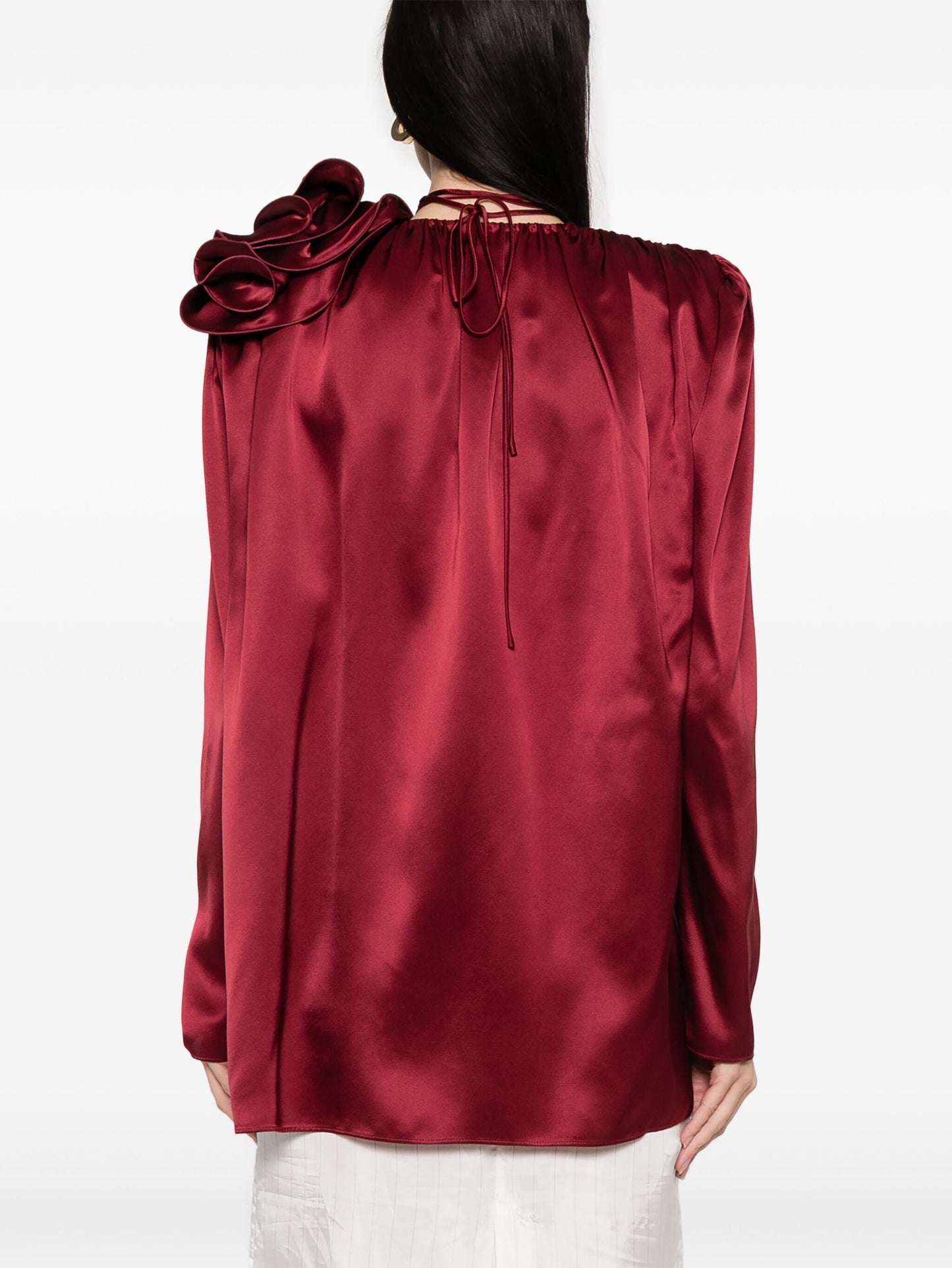 Magda Butrym Women Satin Blouse