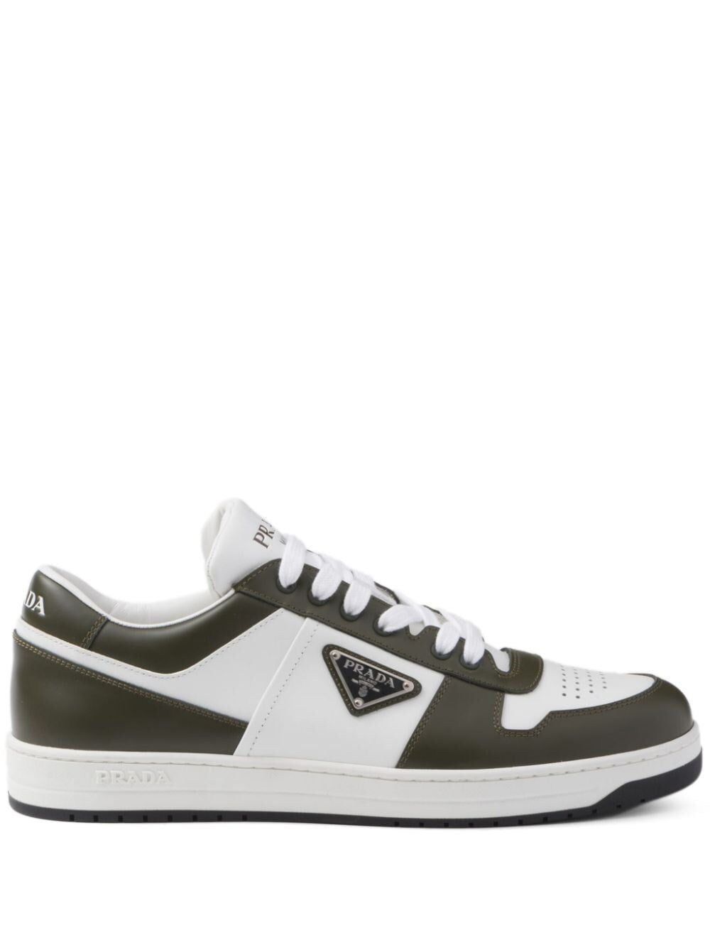 Prada Men Two-Tone Downtown Sneakers