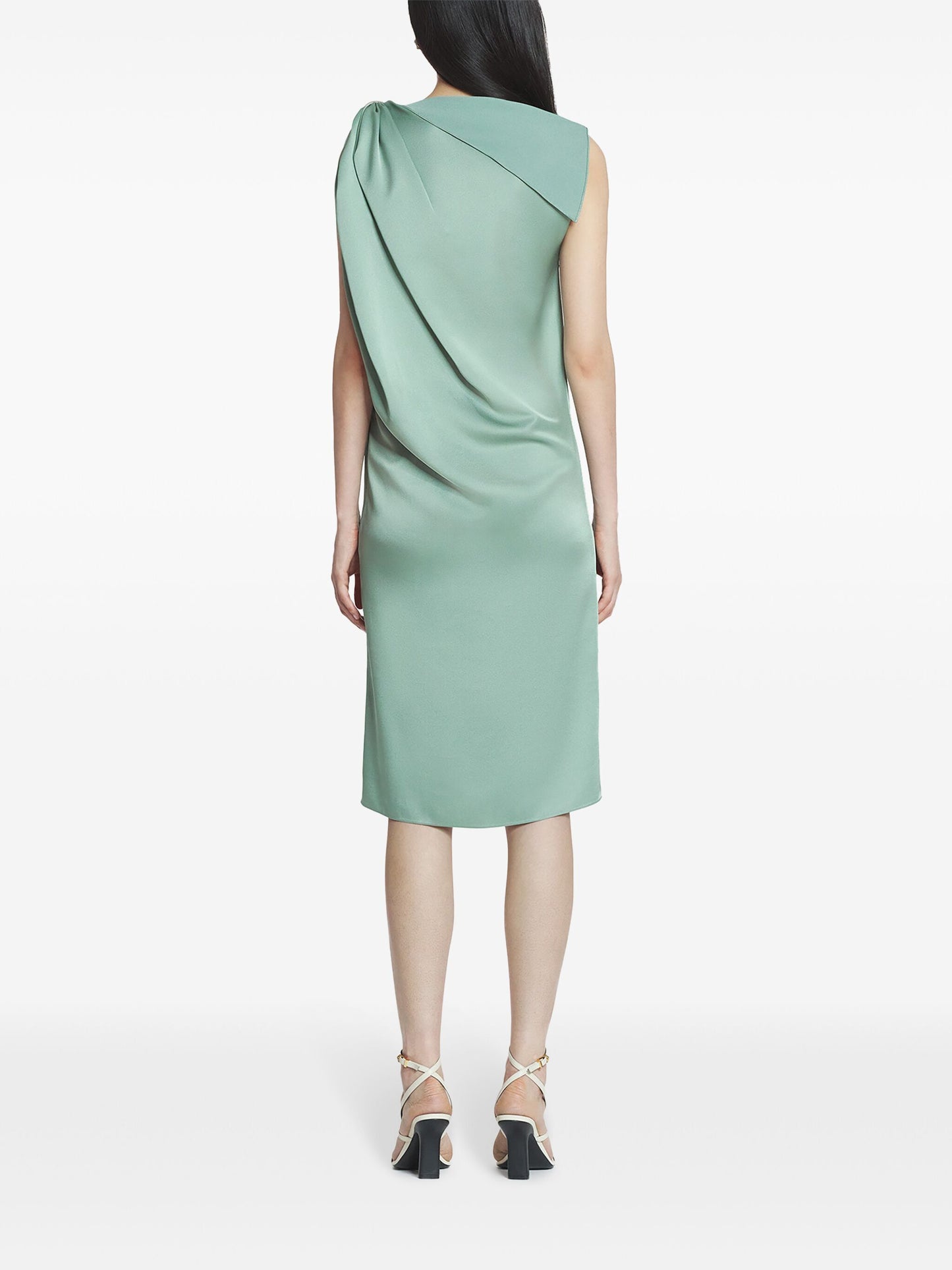 Lanvin Women Arpège Ring Draped Dress