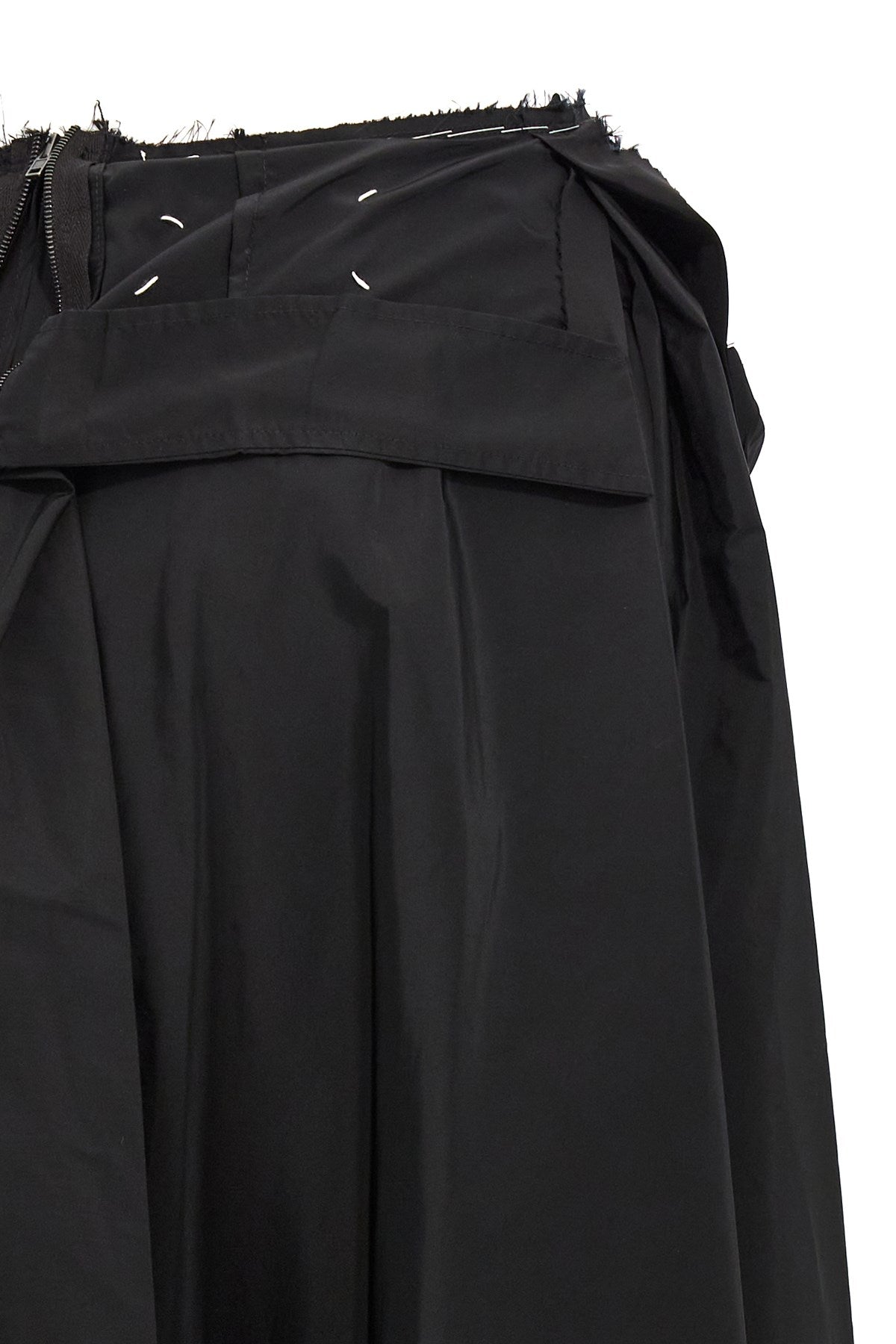 Maison Margiela Women Taffeta Midi Skirt