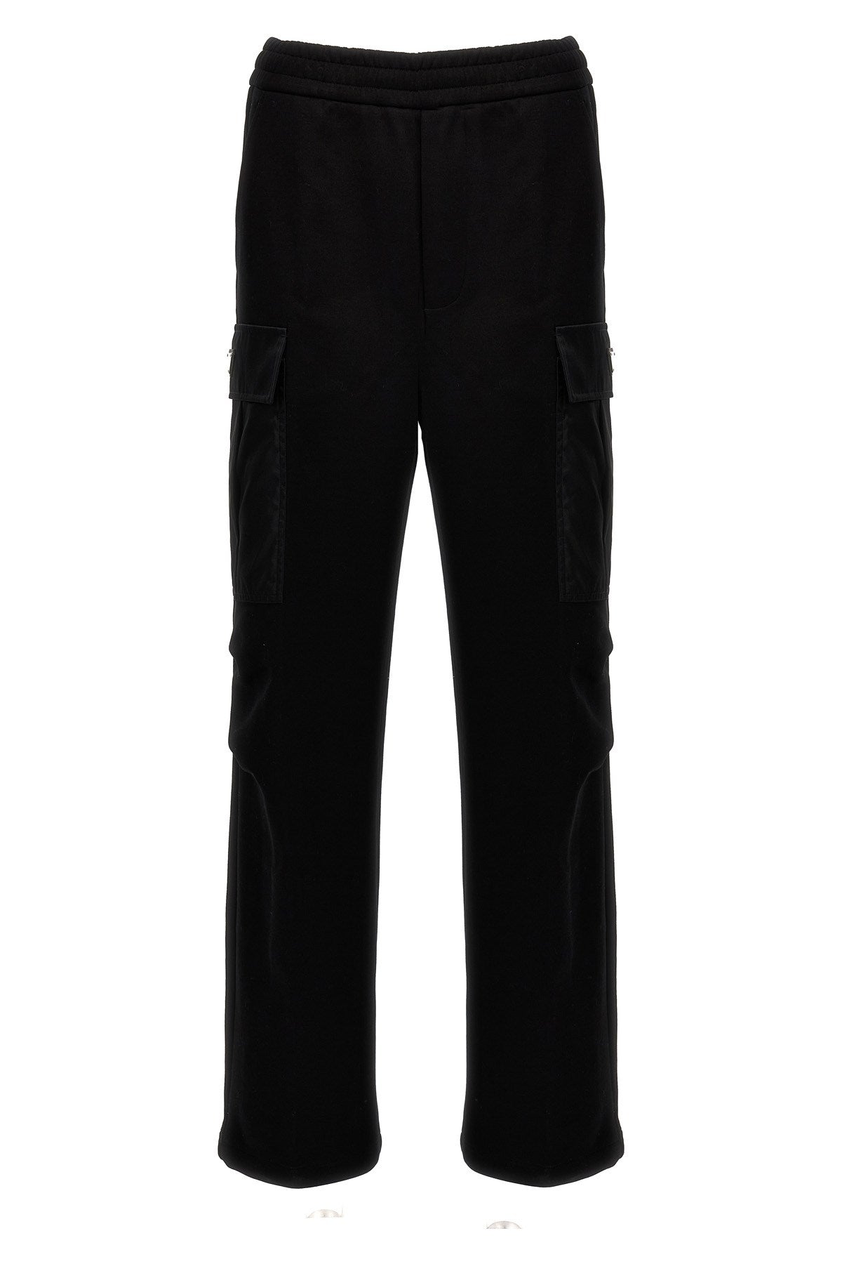 Prada Men Nylon Insert Cargo Joggers