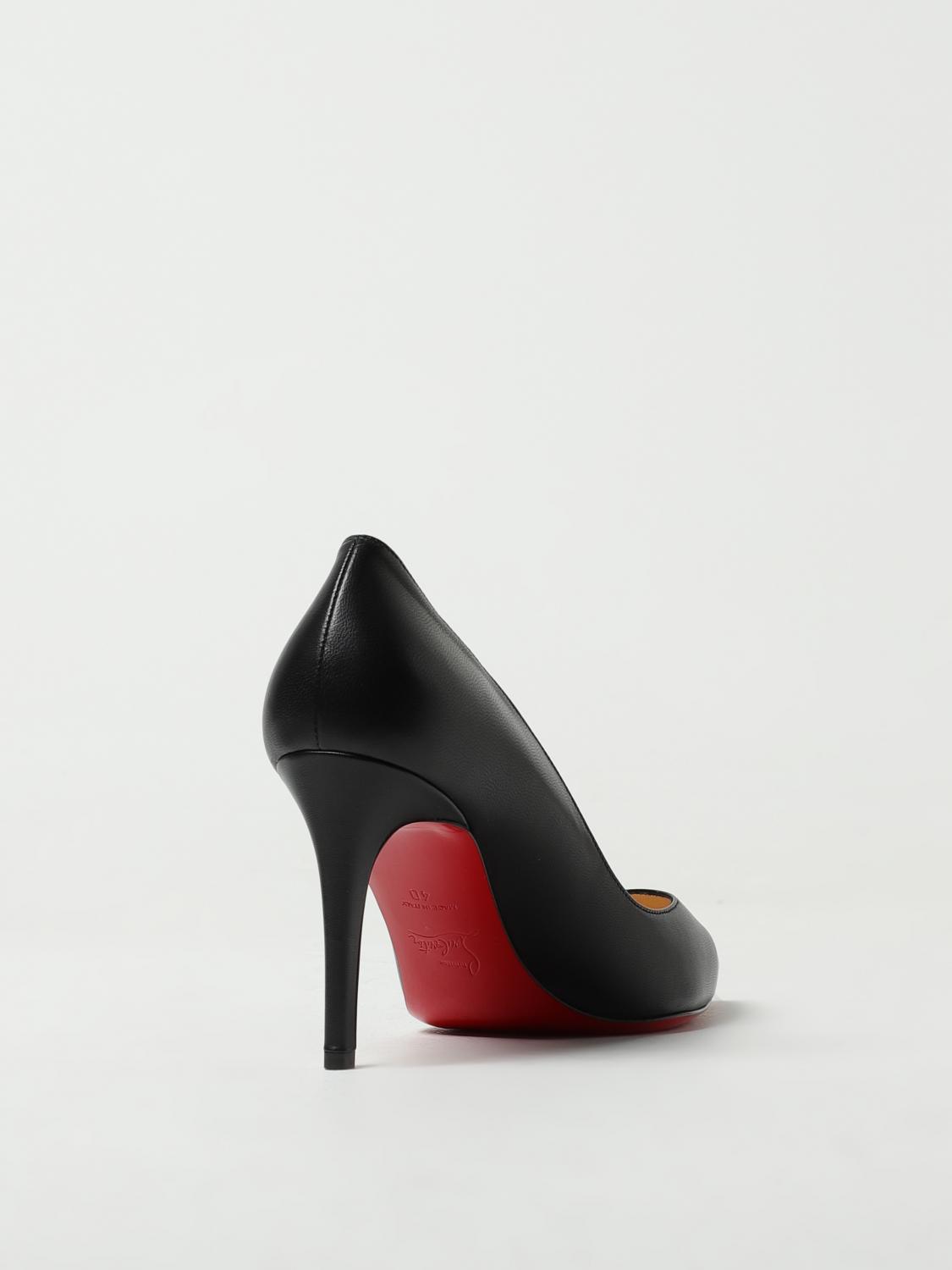Christian Louboutin Women Pigalle 85 Mm Pumps Nappa Leather Black Luosophy