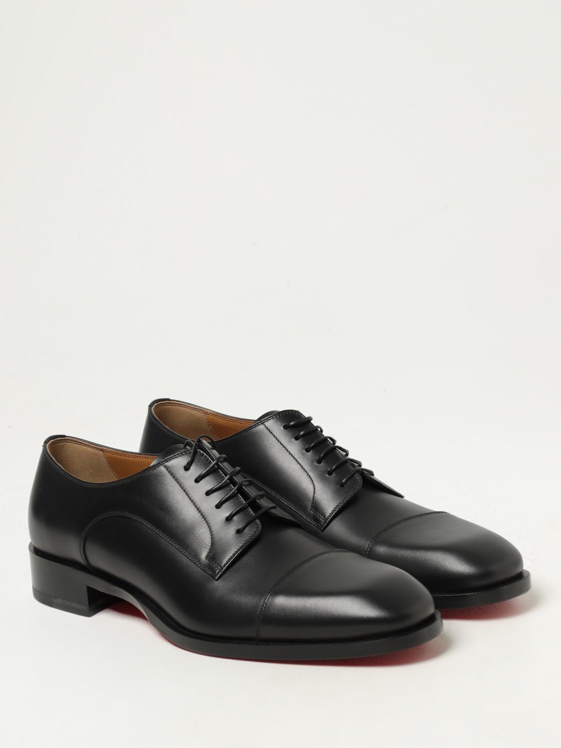 Christian Louboutin Brogue Shoes Men Black Men