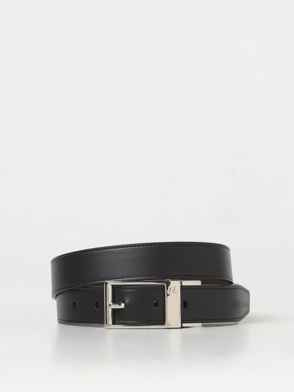 Christian Louboutin Belt Men Black