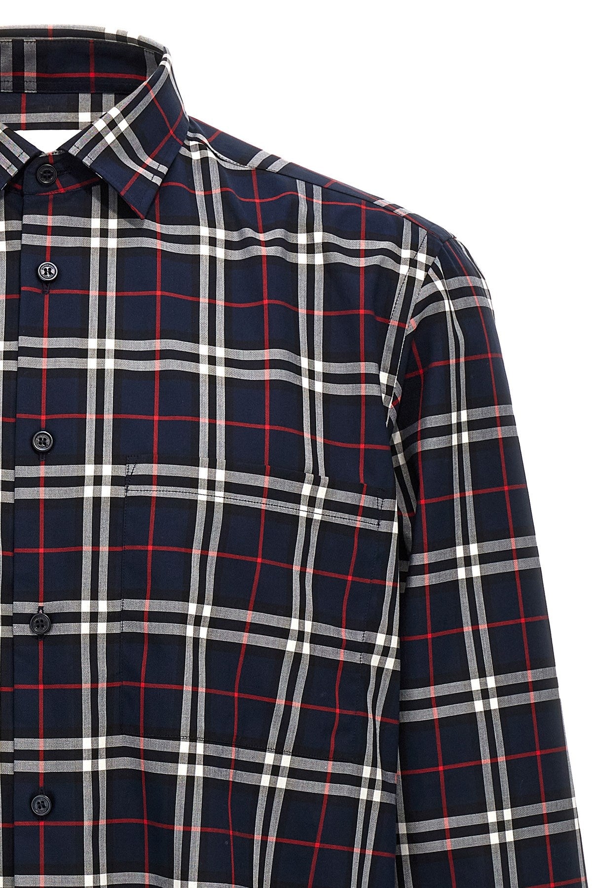 Burberry Men Check Shirt