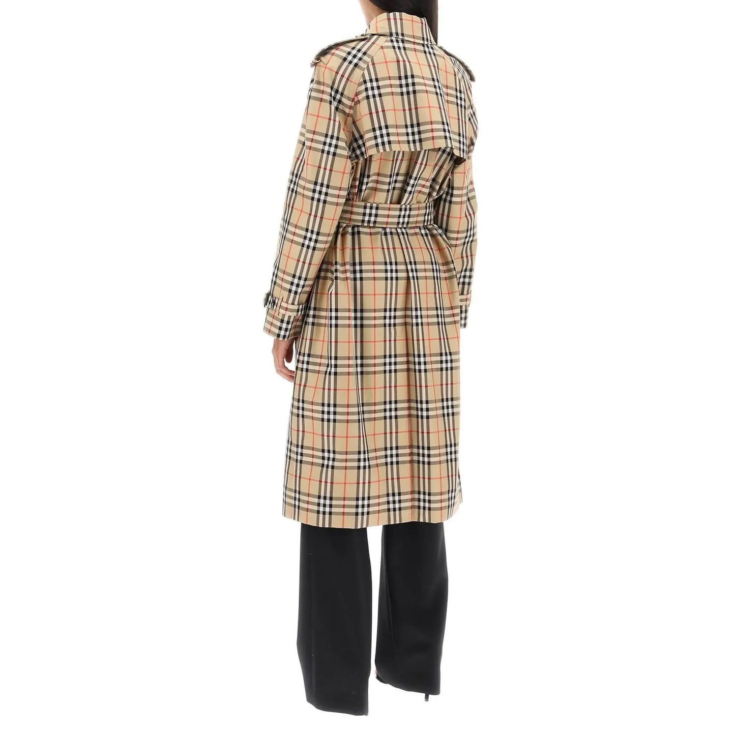 Burberry Checked Trench Women