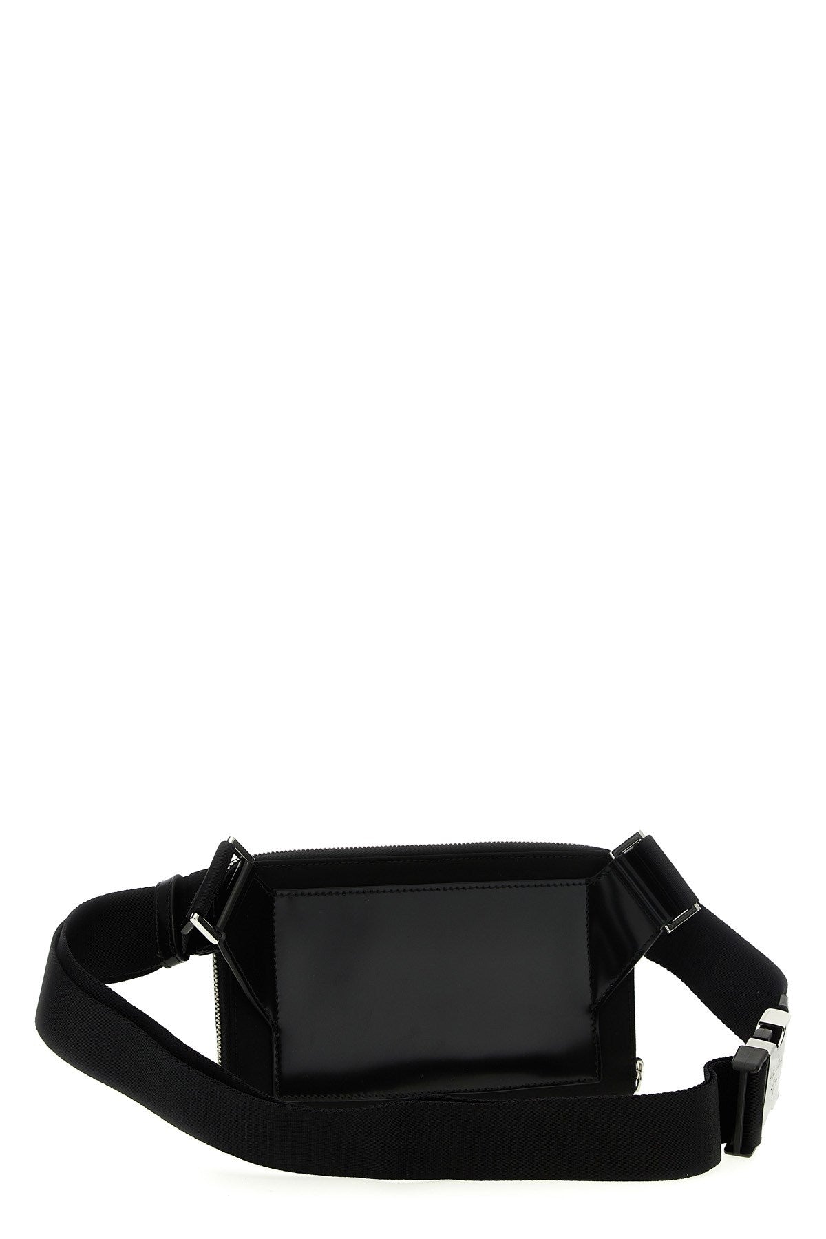 Prada Men Re-Nylon Leather Shoulder Strap