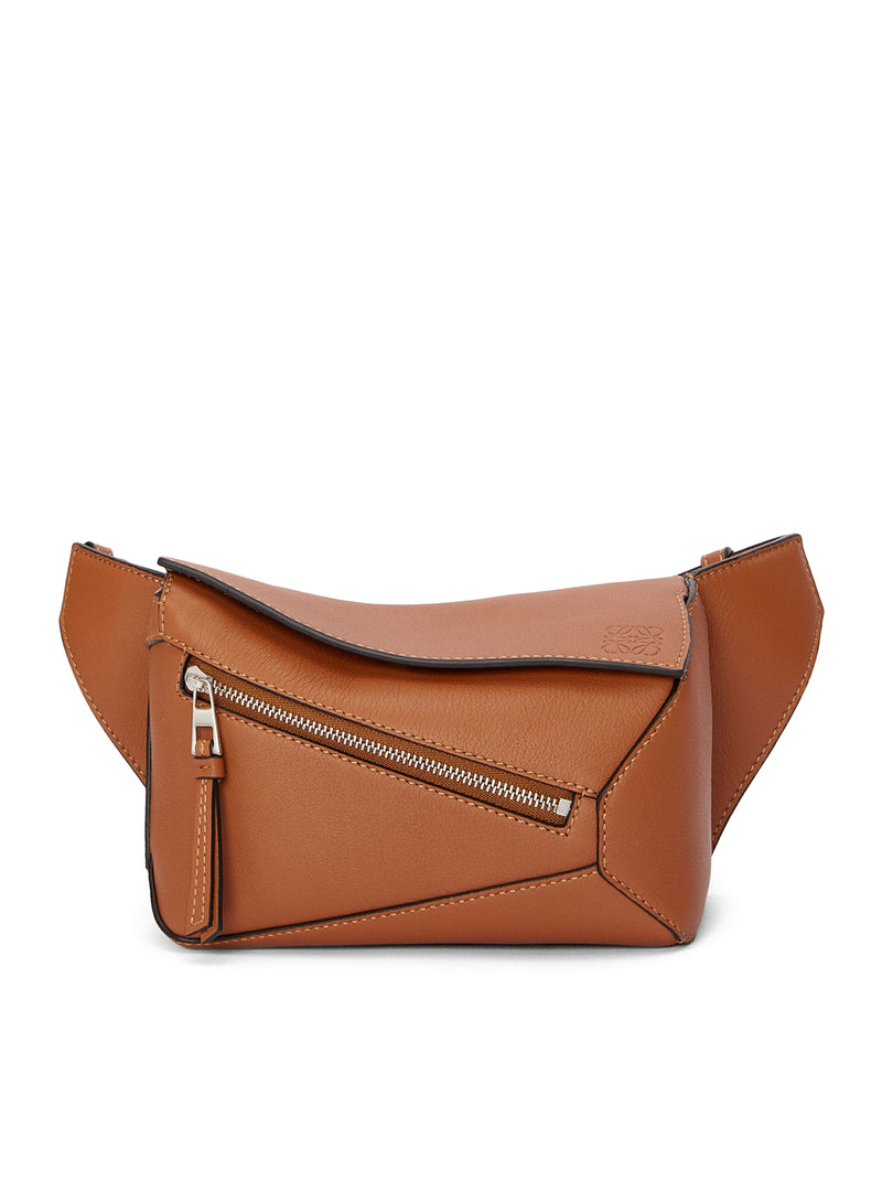 Loewe Men Mini Puzzle Bum Bag In Classic Calfskin