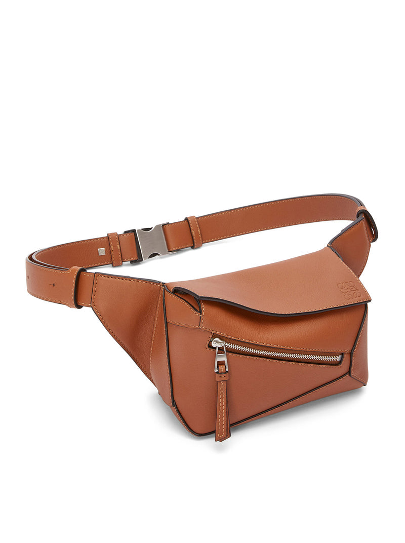 Loewe Men Mini Puzzle Bum Bag In Classic Calfskin