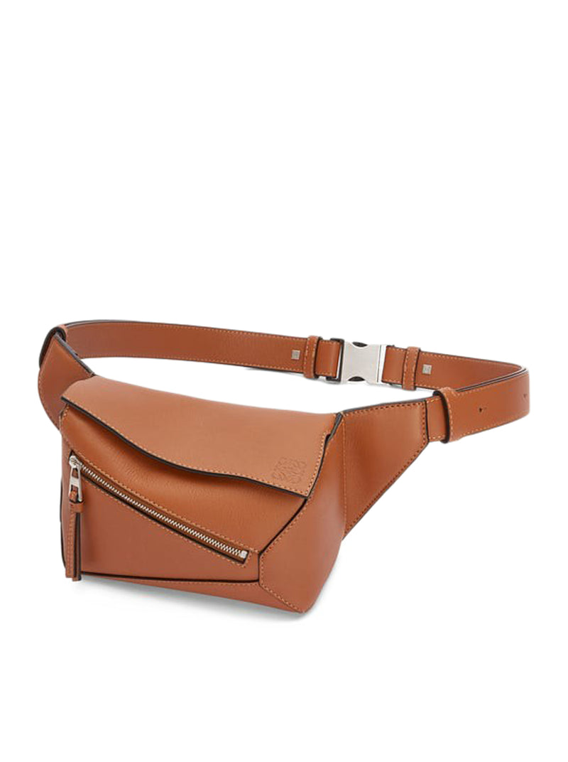 Loewe Men Mini Puzzle Bum Bag In Classic Calfskin