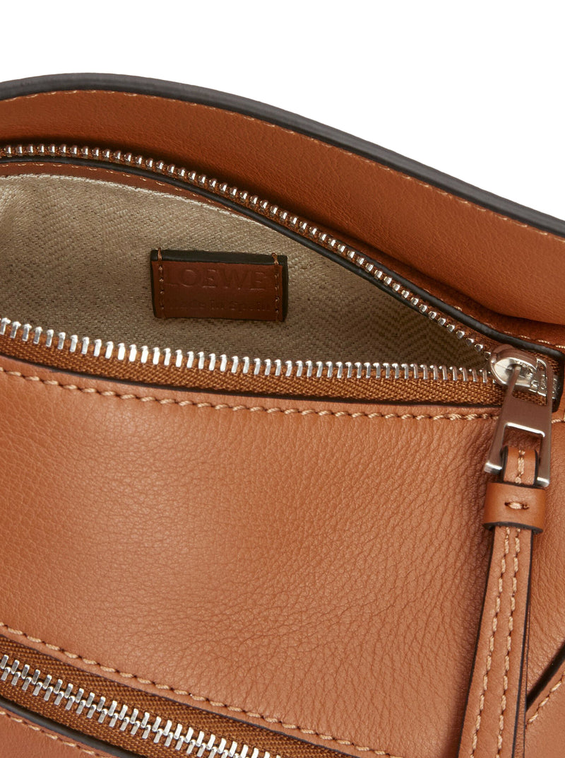 Loewe Men Mini Puzzle Bum Bag In Classic Calfskin