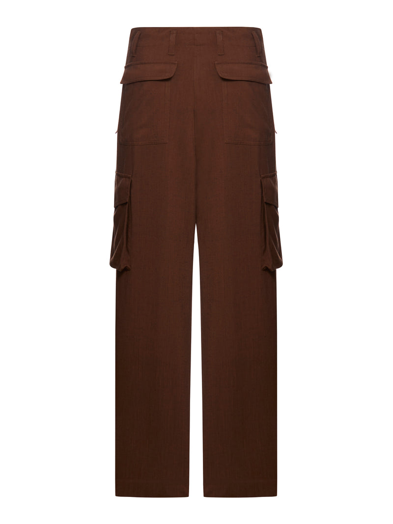 Dries Van Noten Women Silk Blend Cargo