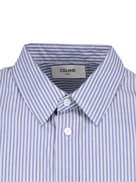 Celine Men Striped Shirt