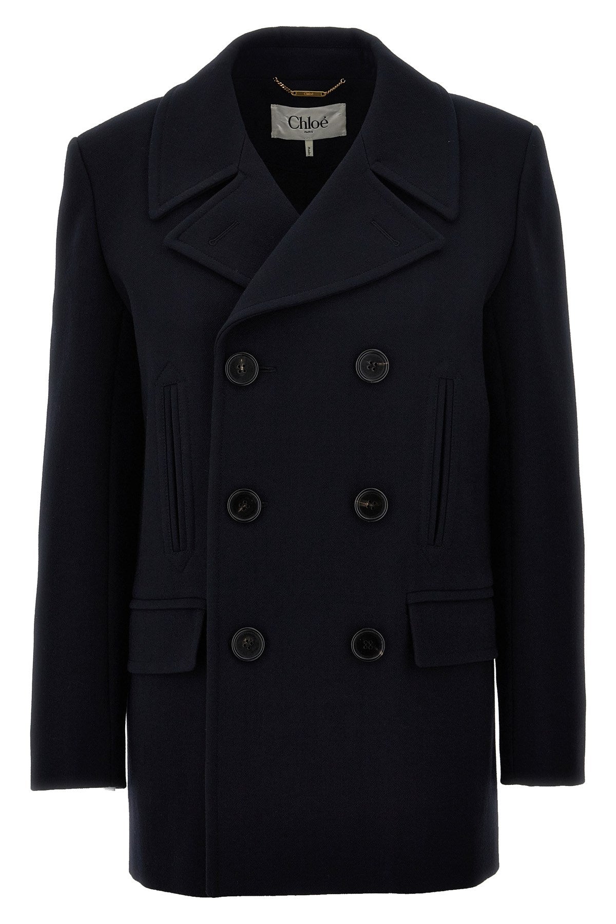 Chloé Women Double-Breasted Coat