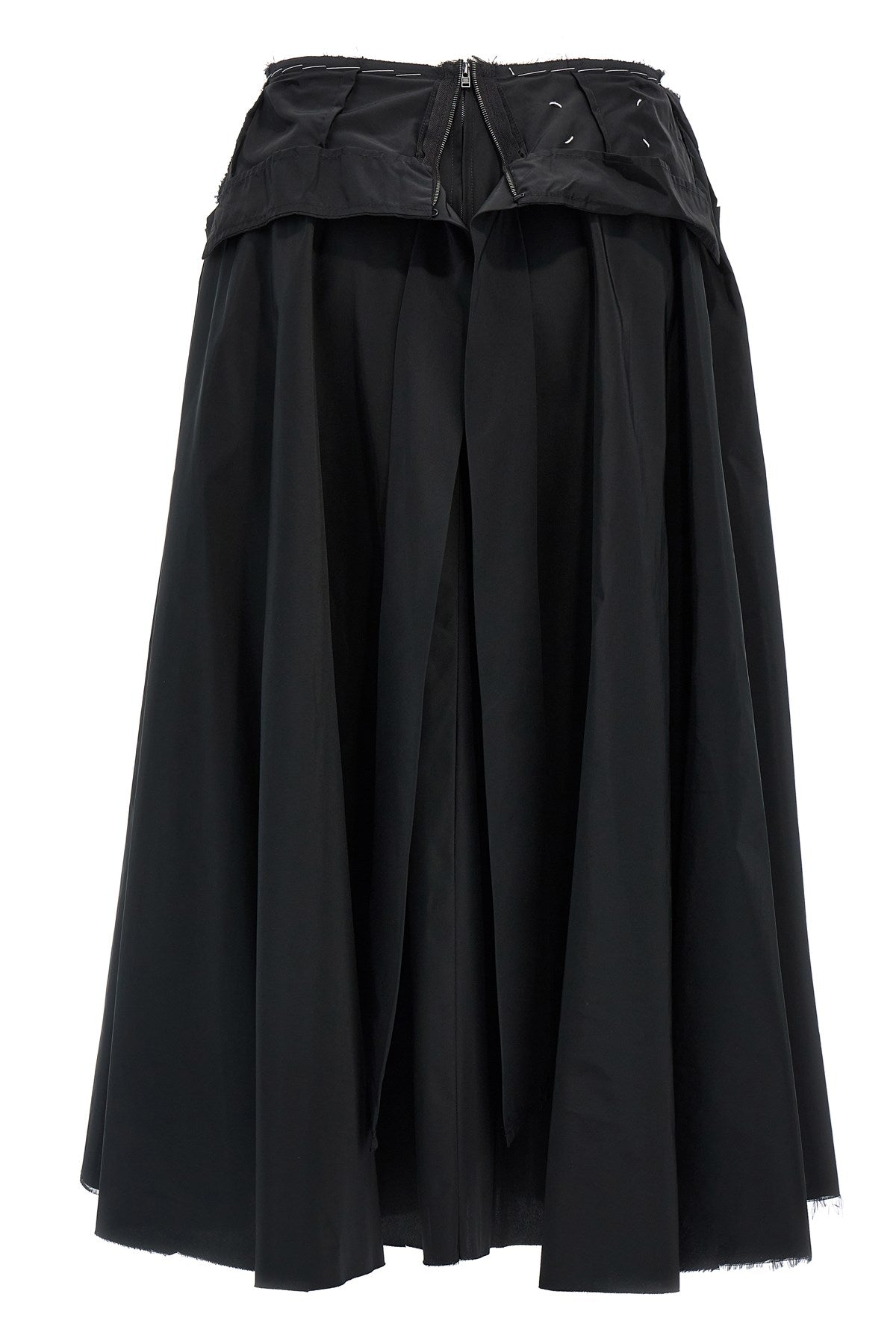 Maison Margiela Women Taffeta Midi Skirt