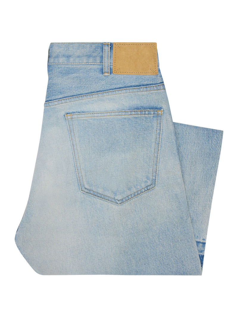 Celine Men Jeans Wesley In Denim Lavaggio Eastside Distressed