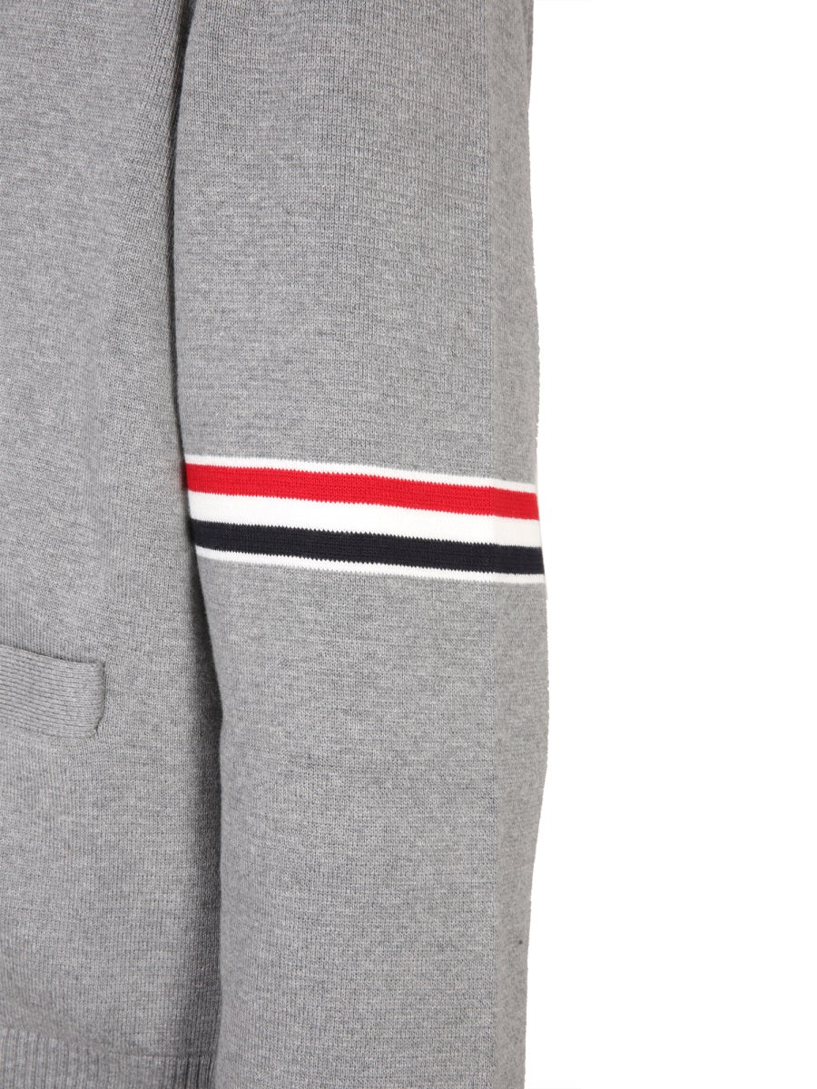 Thom Browne Men V-Neck Cardigan