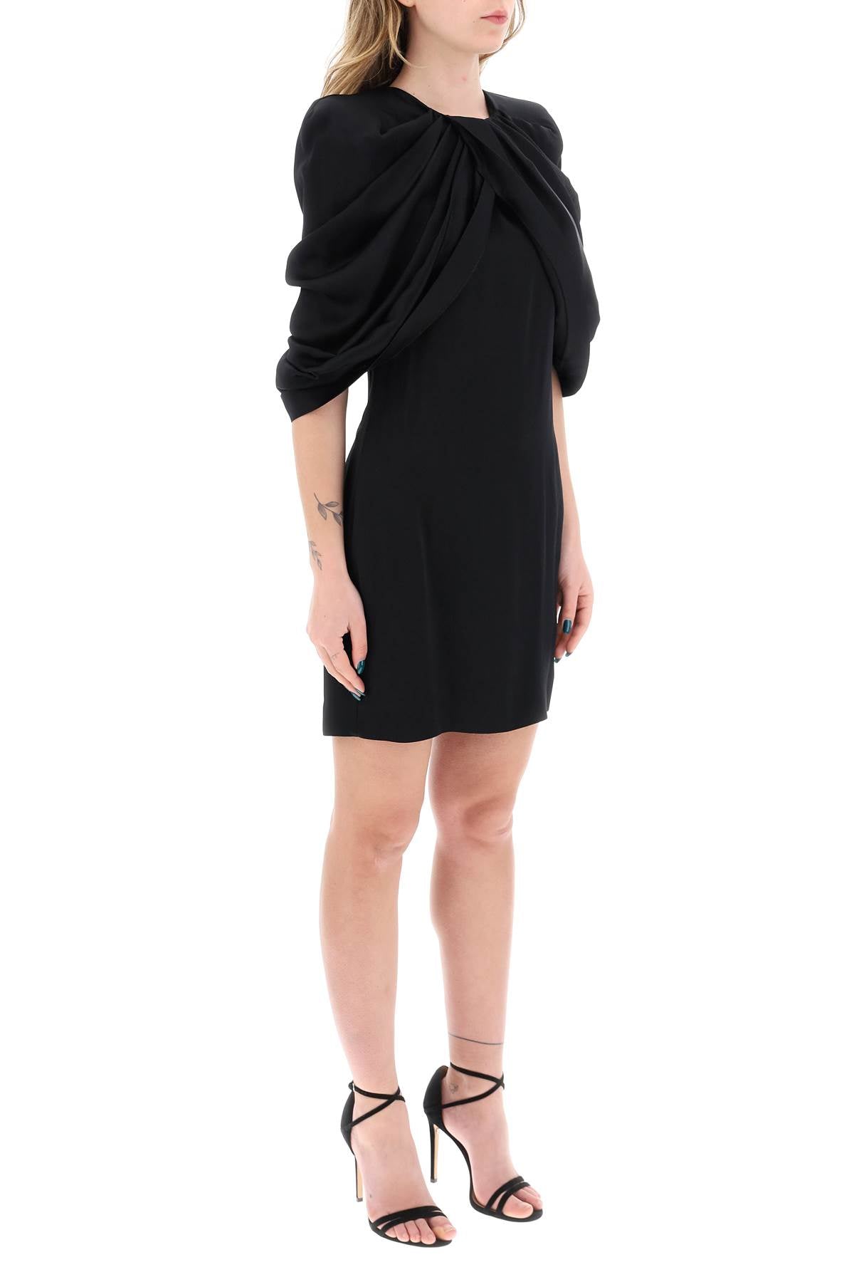 Stella Mccartney Mini Dress With Petal Sleeves Women