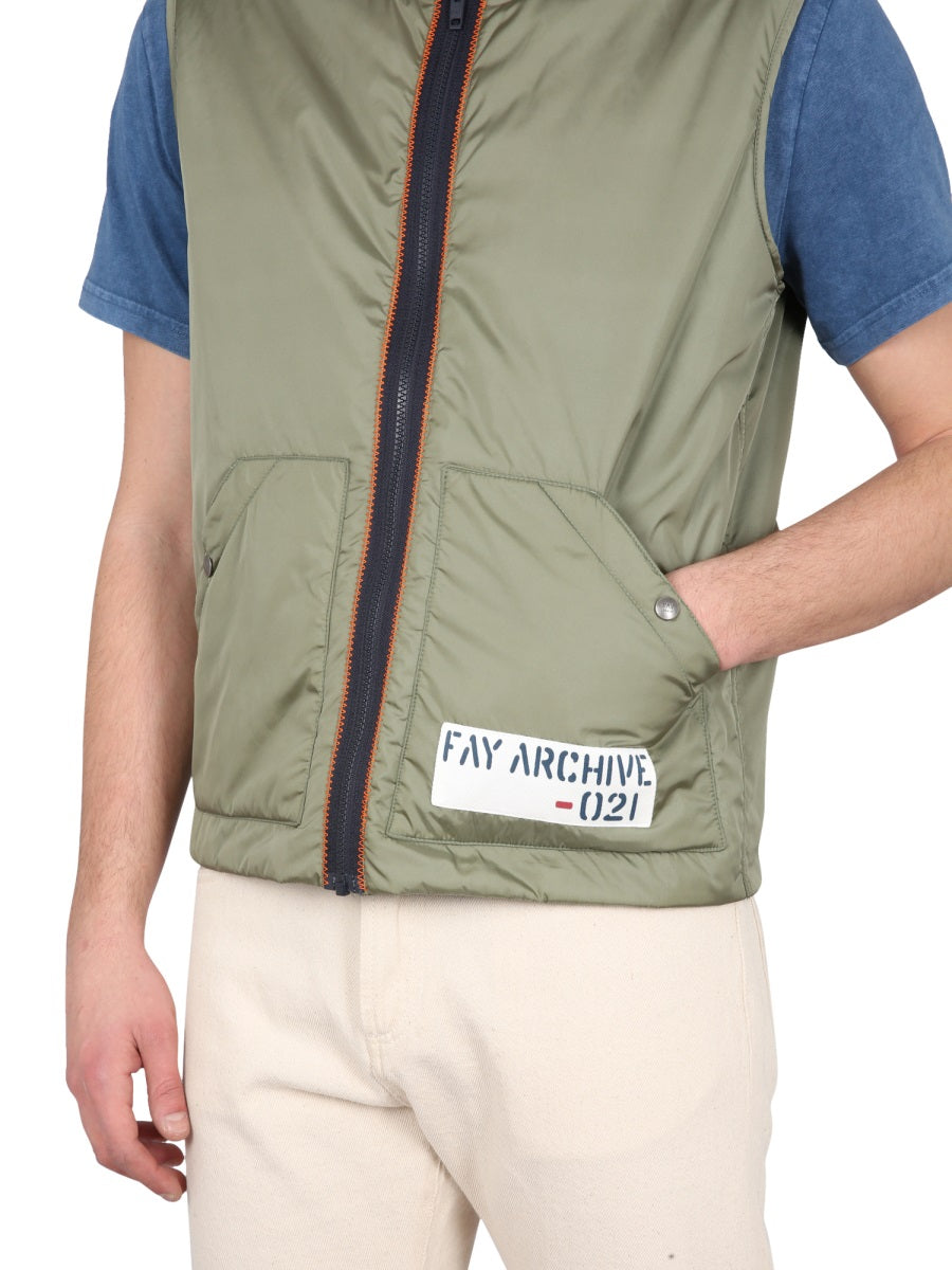 Fay Men Archive Vest.