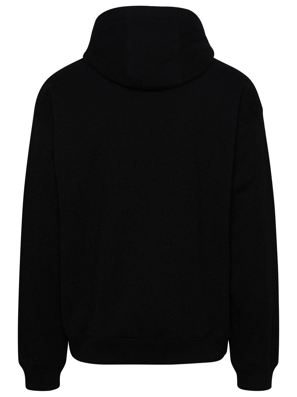 Versace Black Cotton Sweatshirt Men