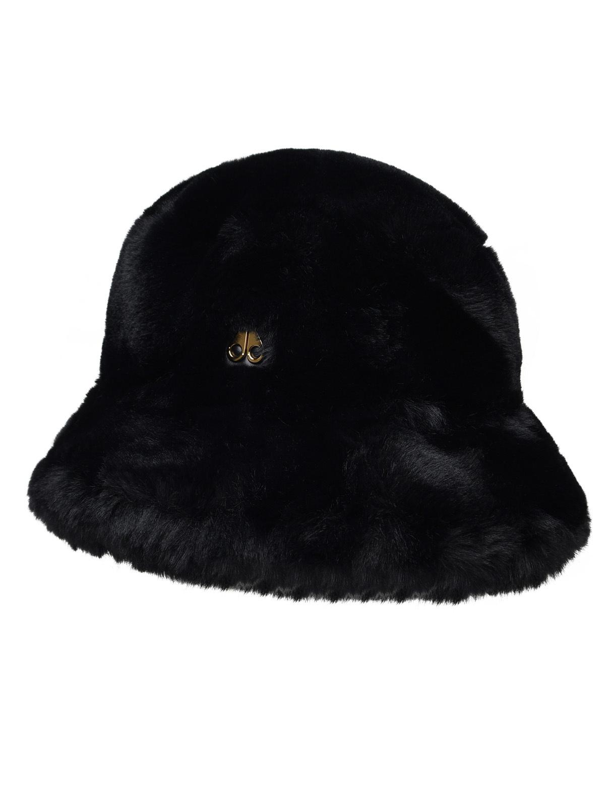 Moose Knuckles Sackett Black Polyester Hat Woman