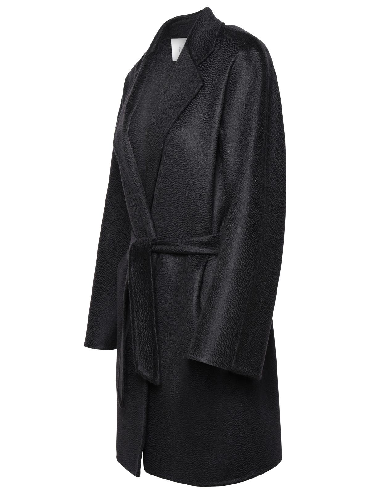 Max Mara Black Cashmere Coat Women