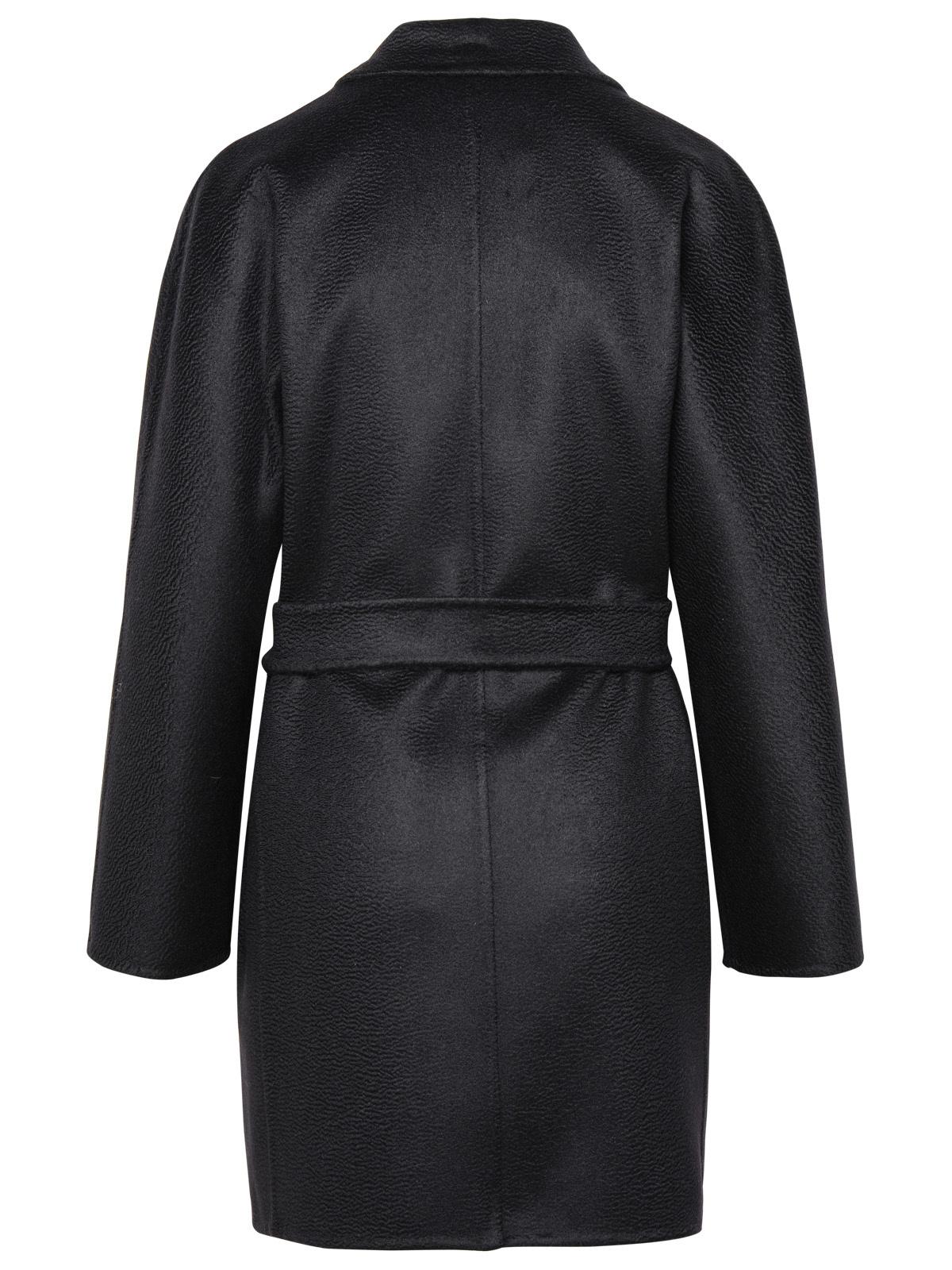 Max Mara Black Cashmere Coat Women