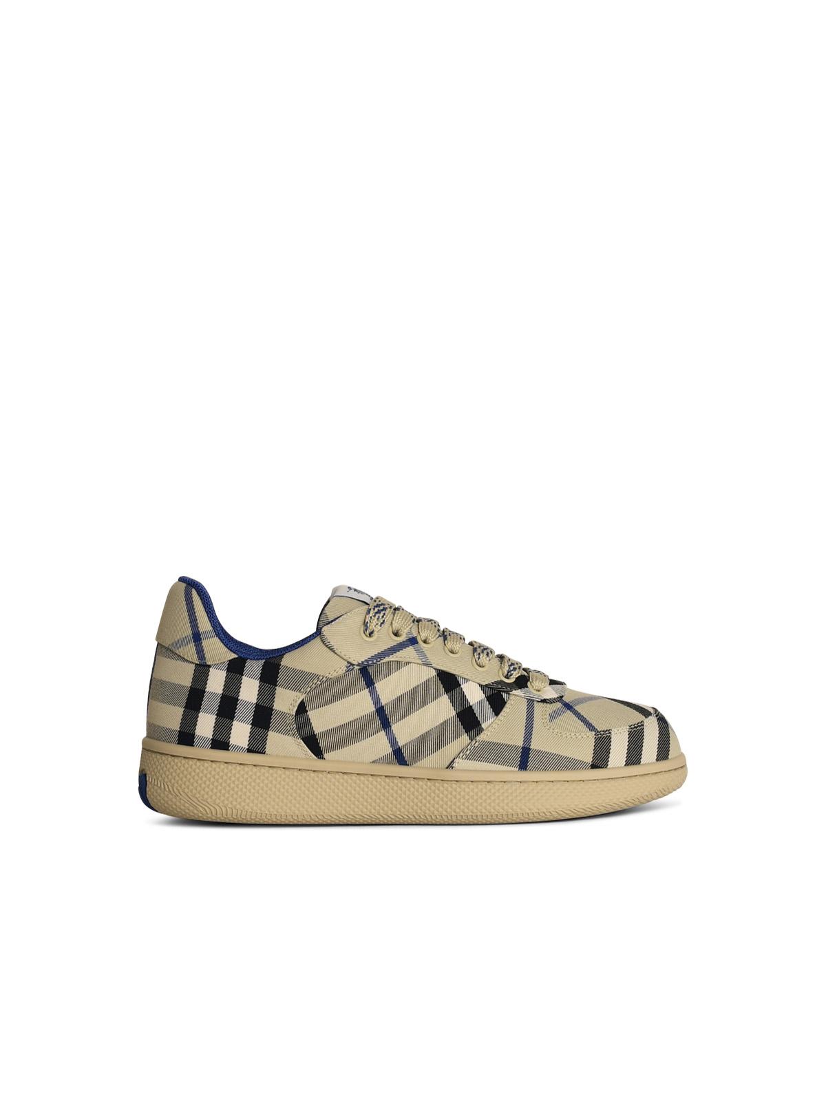 Burberry 'Terrace' Beige Polyester Blend Sneakers Men