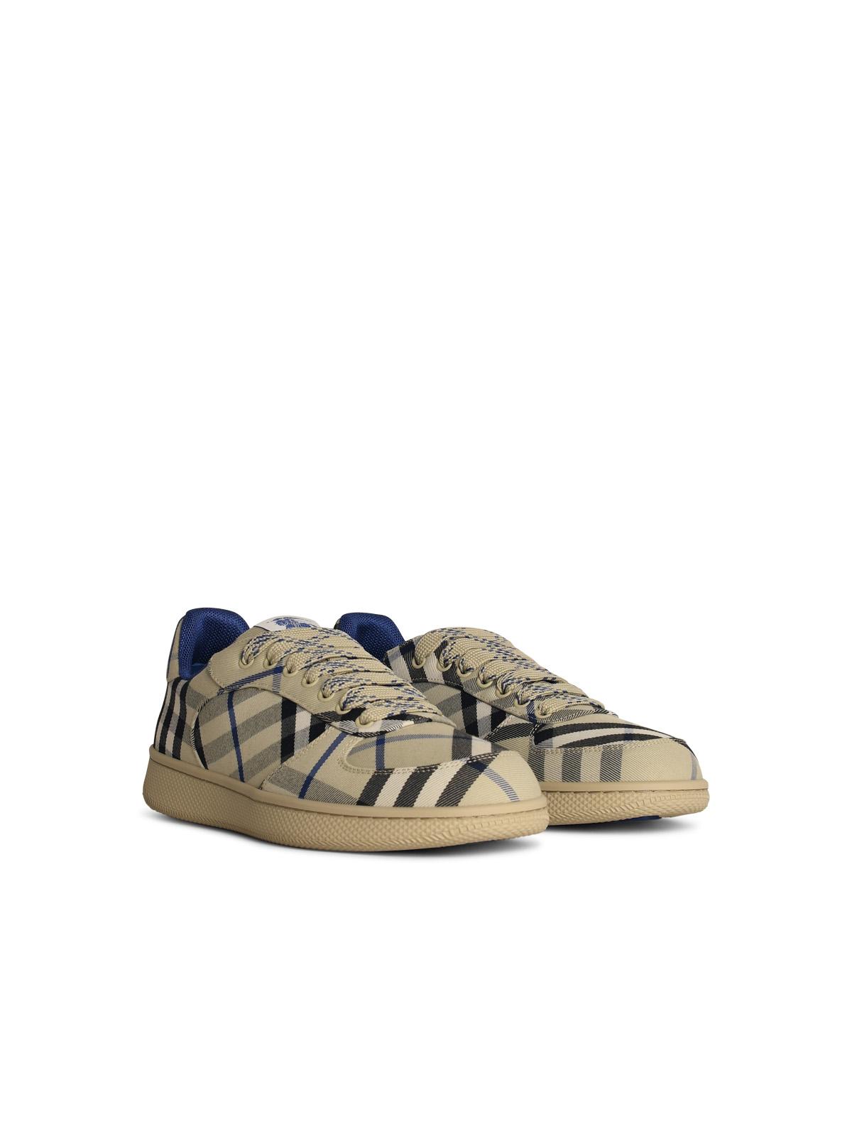 Burberry 'Terrace' Beige Polyester Blend Sneakers Men