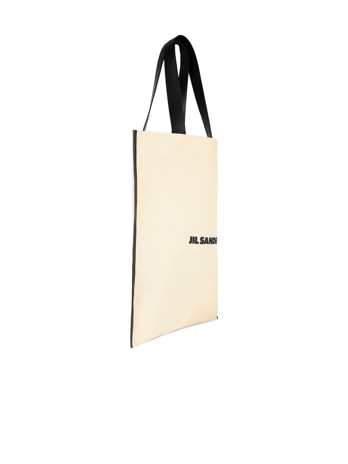 Jil Sander Beige Tela Shopping Bag Men