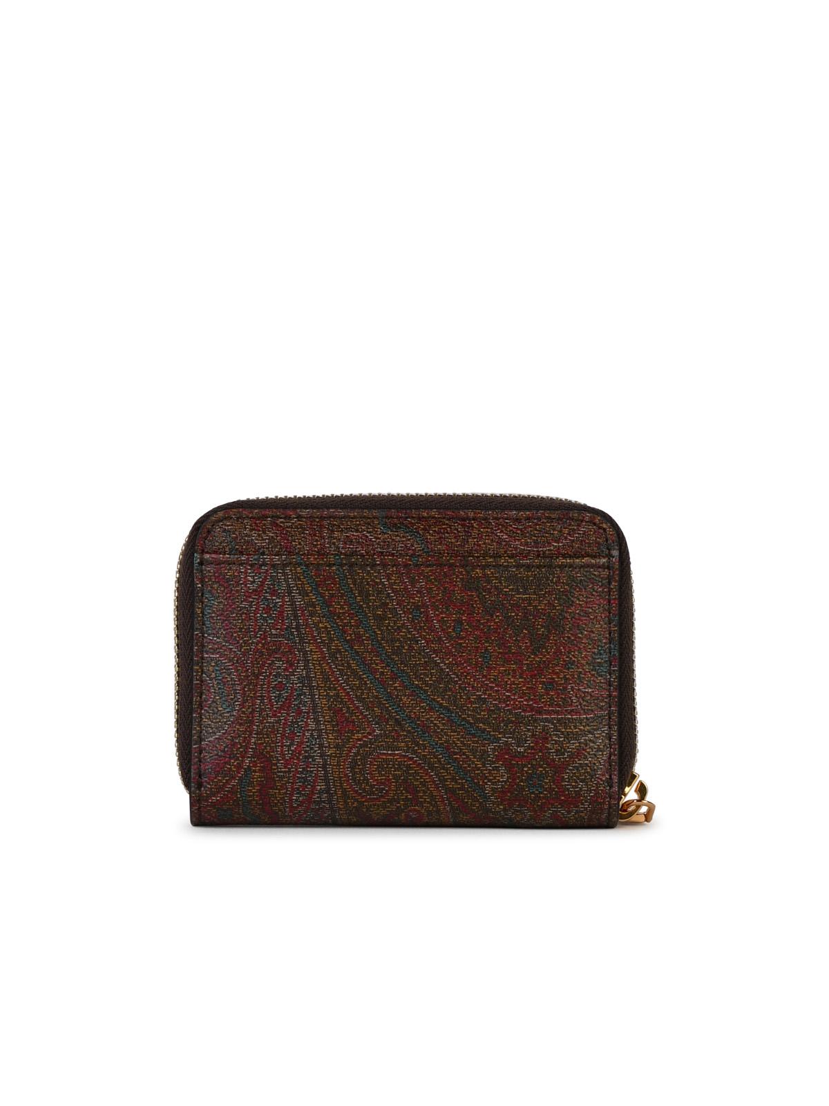 Etro 'Arnica' Brown Leather Wallet Women