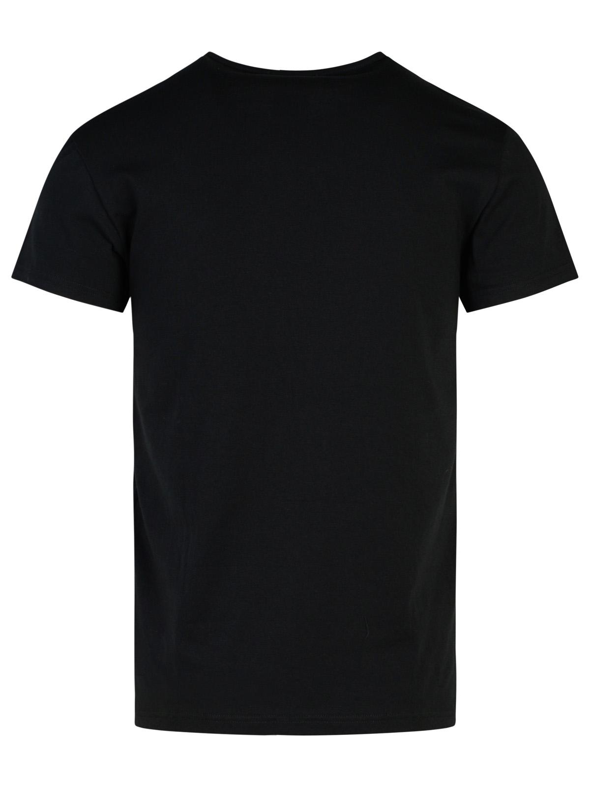 Versace 2 Black Cotton T-Shirts Set Men