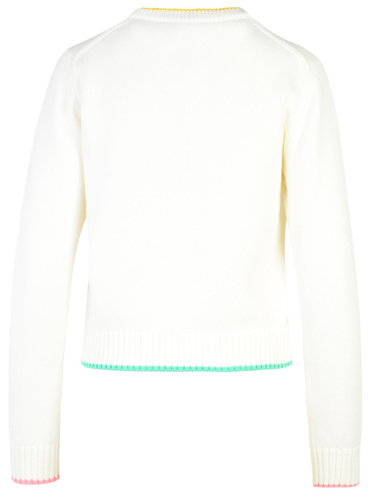 Casablanca White Cotton Sweater Women