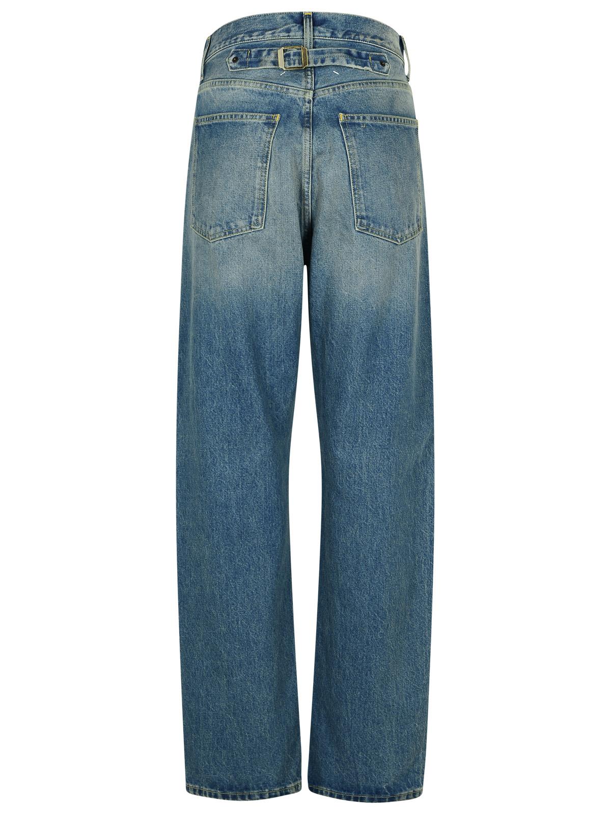 Maison Margiela Light Blue Denim Jeans Women